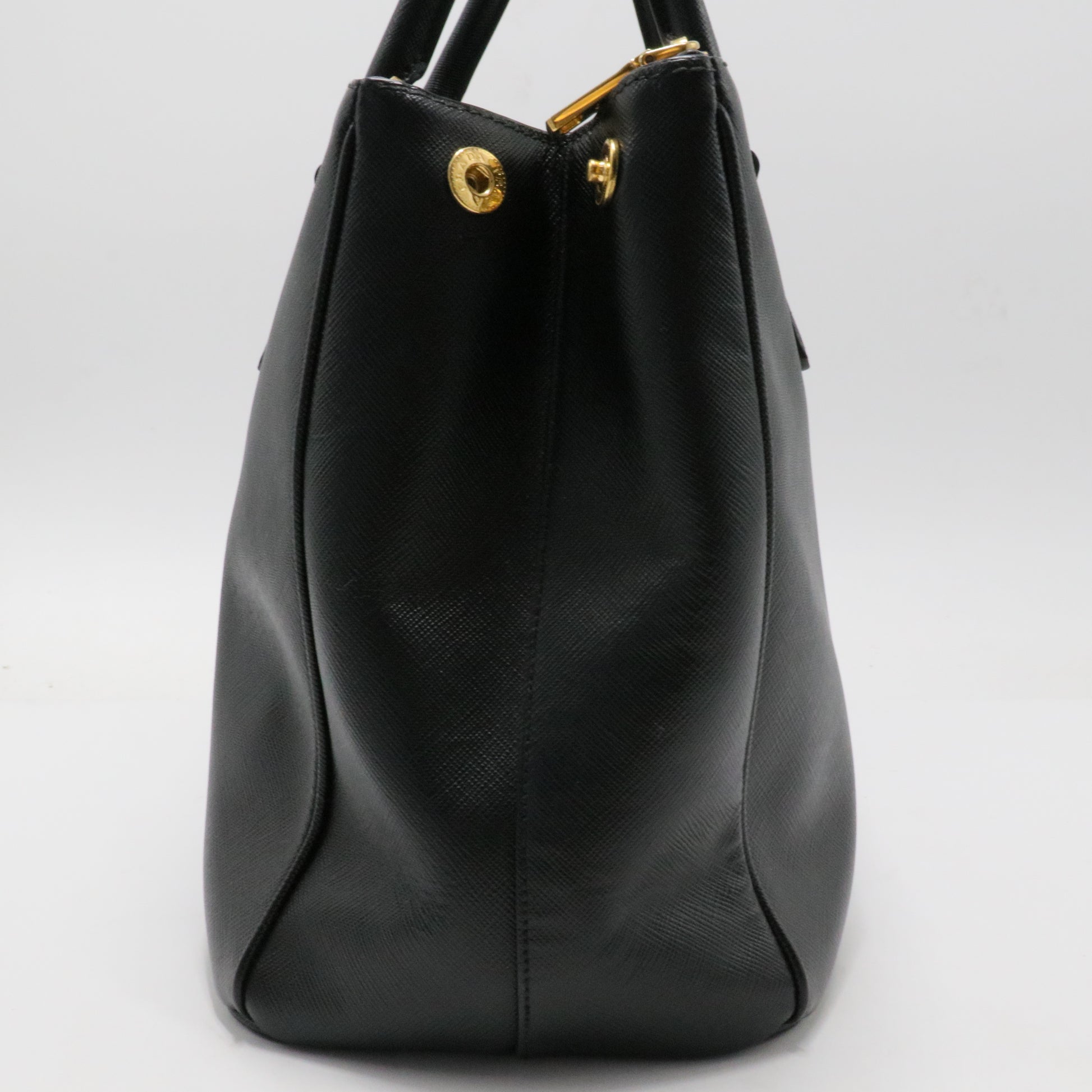 Cartera Prada Black Saffiano Lux Galleria Negro