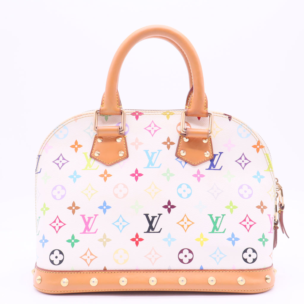 Multicolore Monogram Alma PM
