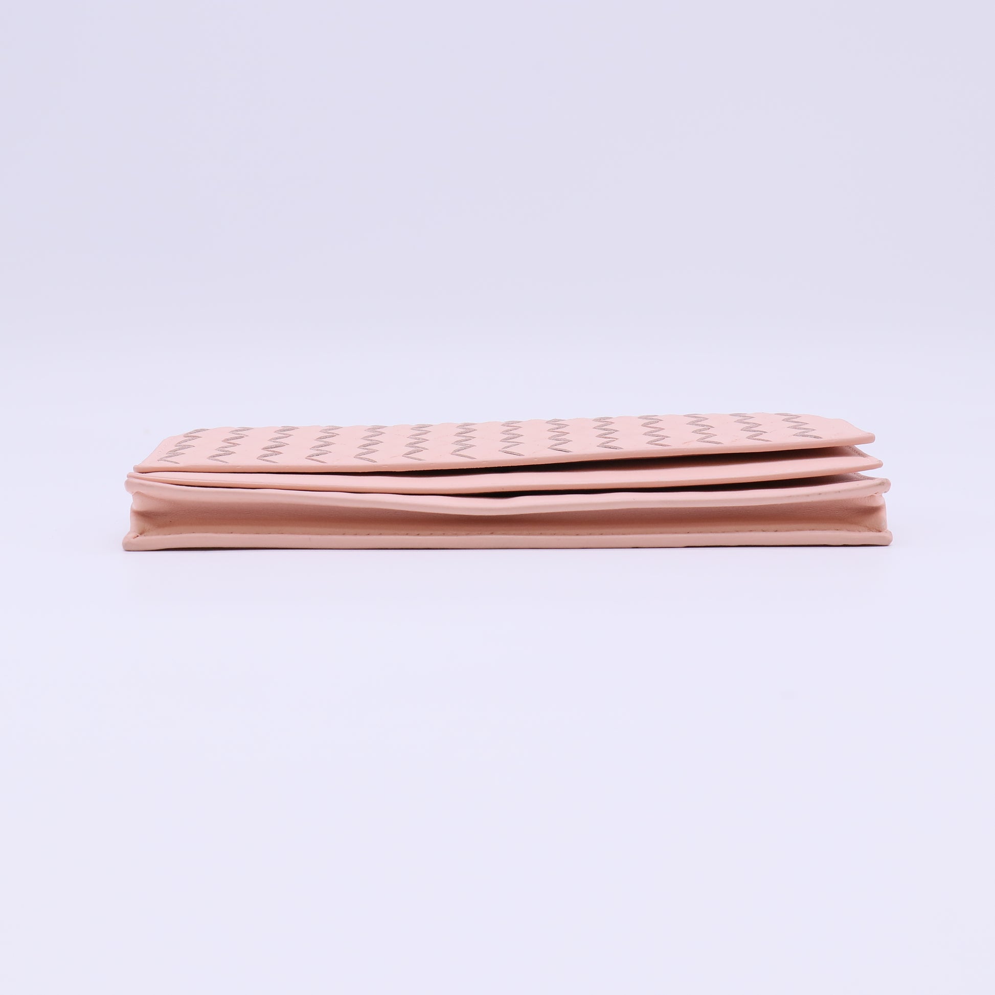 Bottega Veneta Intrecciato Long Flap Wallet W22028