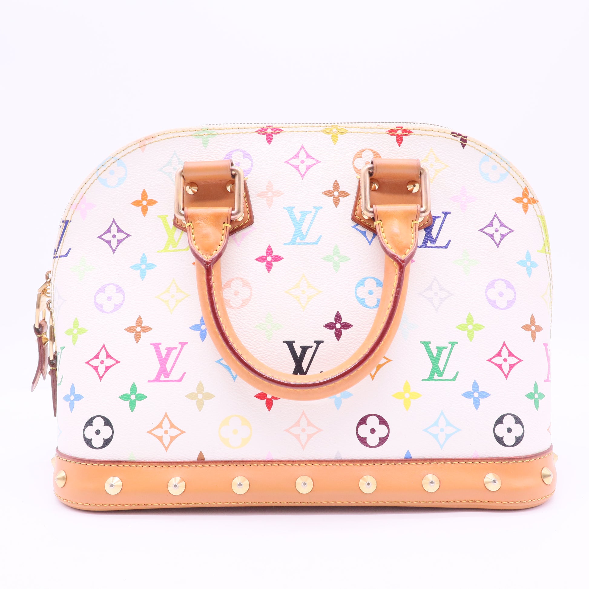 Multicolore Monogram Alma PM