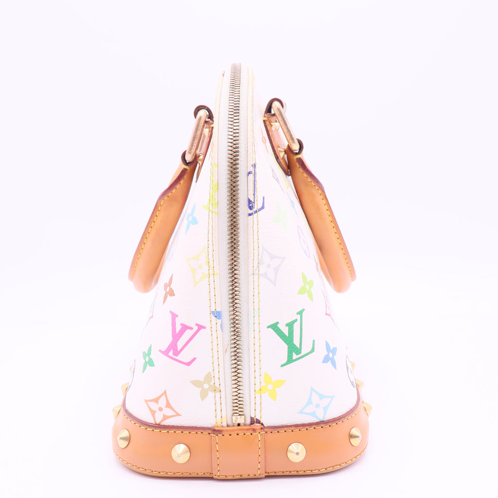 Multicolore Monogram Alma PM