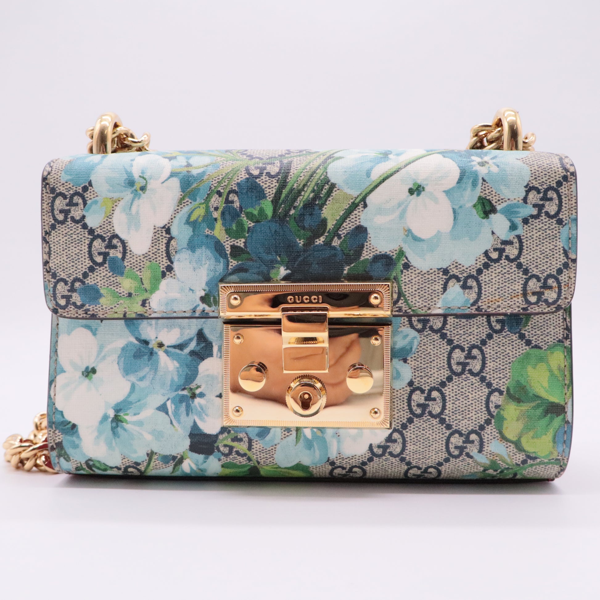 GG Supreme Blooms Padlock Small