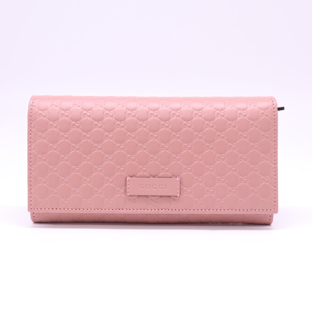 Gucci Microguccissima Leather Continental Flap Wallet W22159
