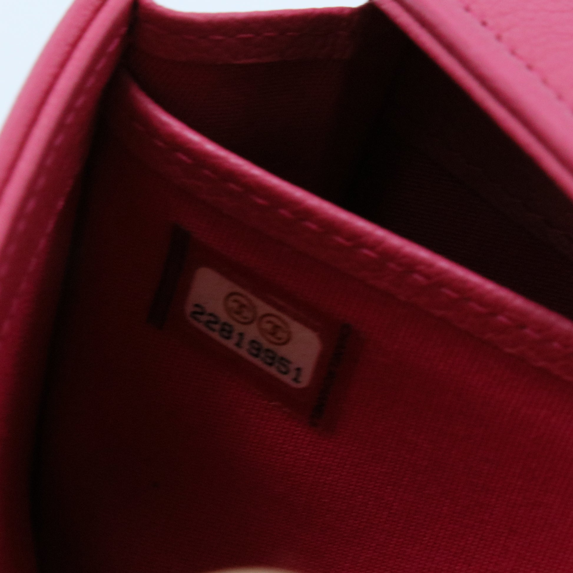 Timeless CC Flap Wallet Caviar Long