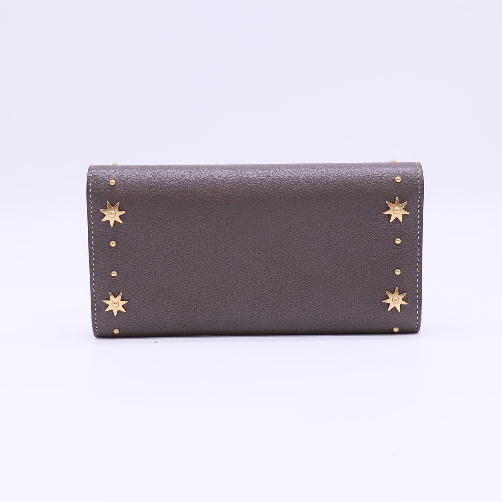 Givenchy Pandora Star Studded Leather Wallet W22117