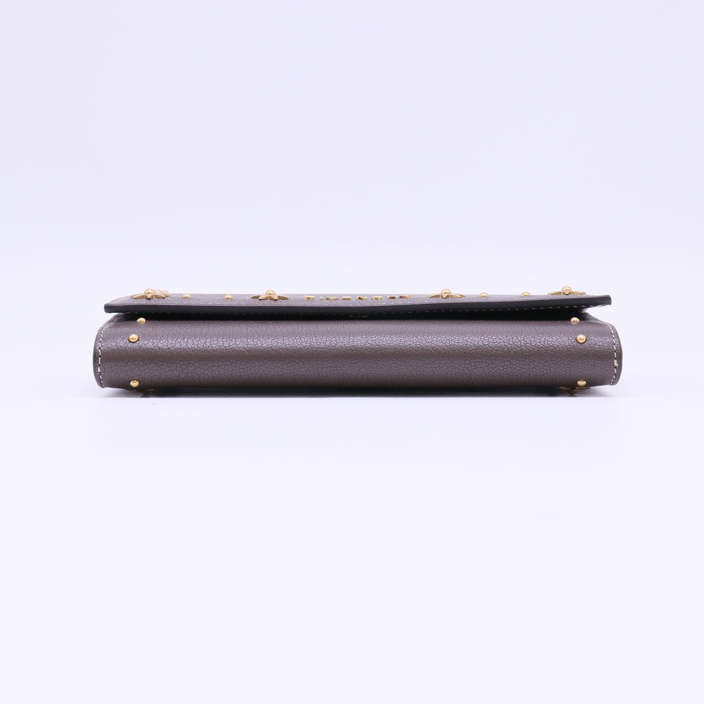 Givenchy Pandora Star Studded Leather Wallet W22117