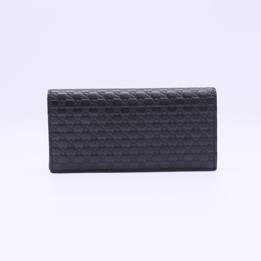 Gucci Microguccissima Bifold Long Wallet W22158