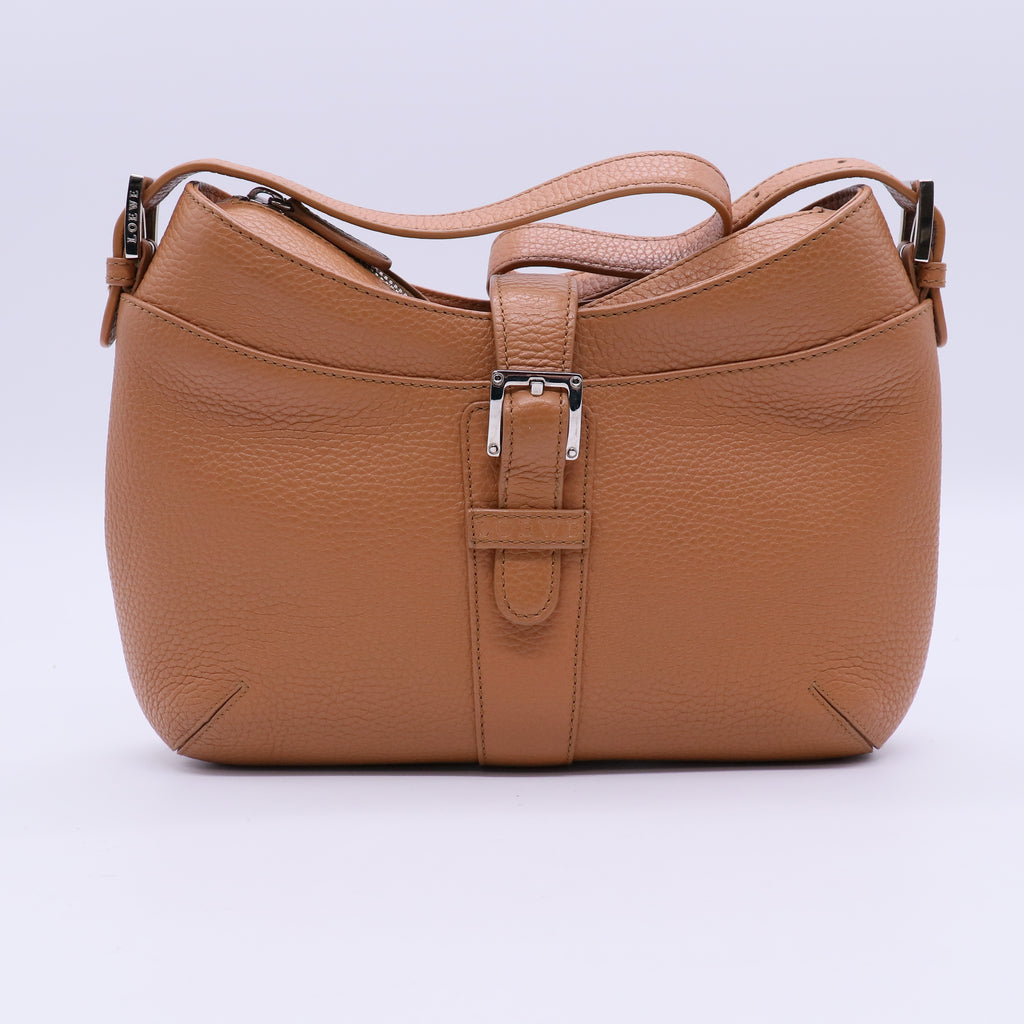 Leather handbag Loewe B20637