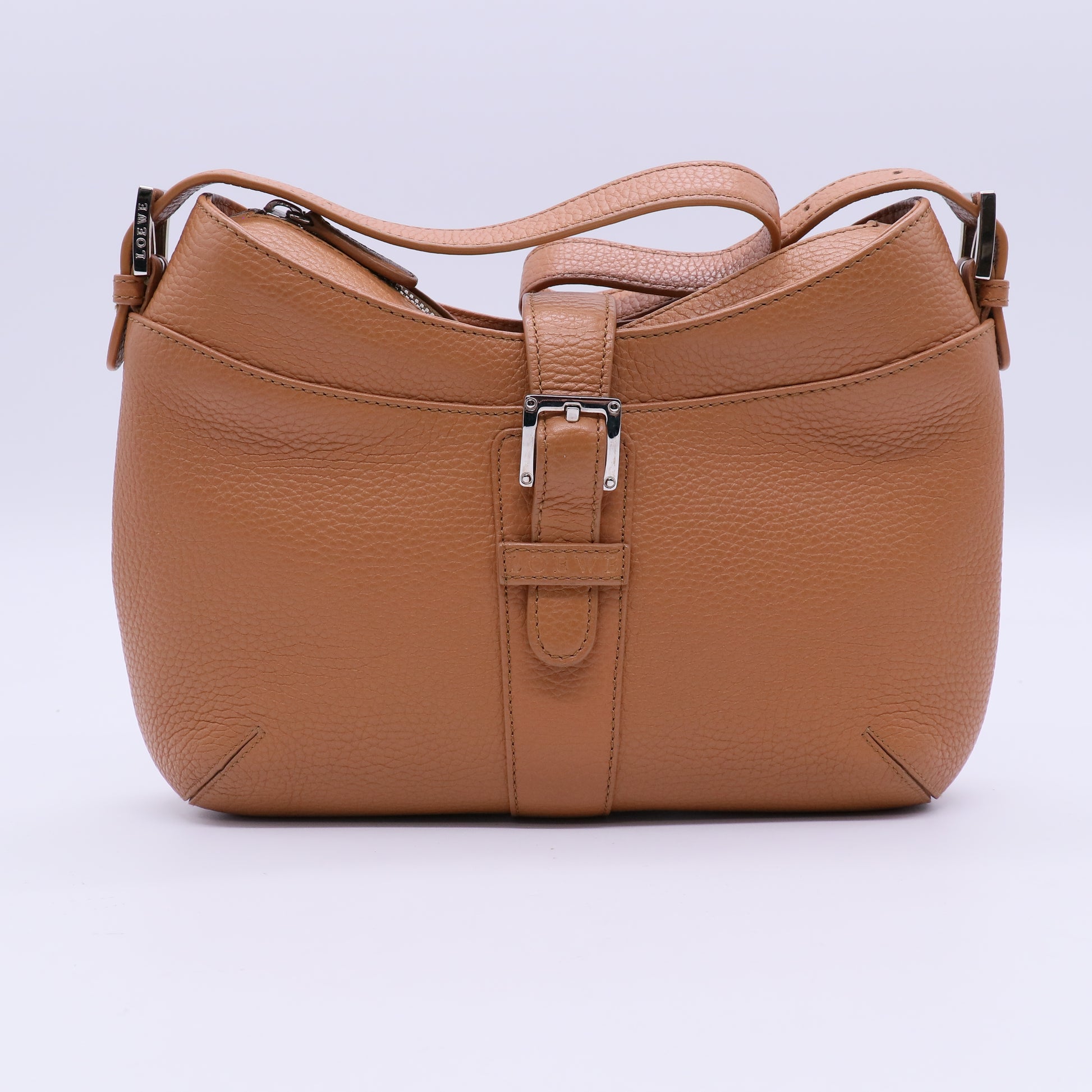 Leather handbag Loewe B20637