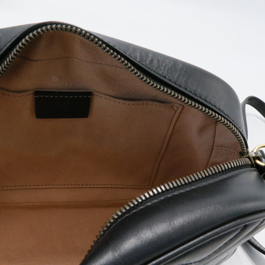GG Marmont Shoulder Bag Matelasse Leather Small