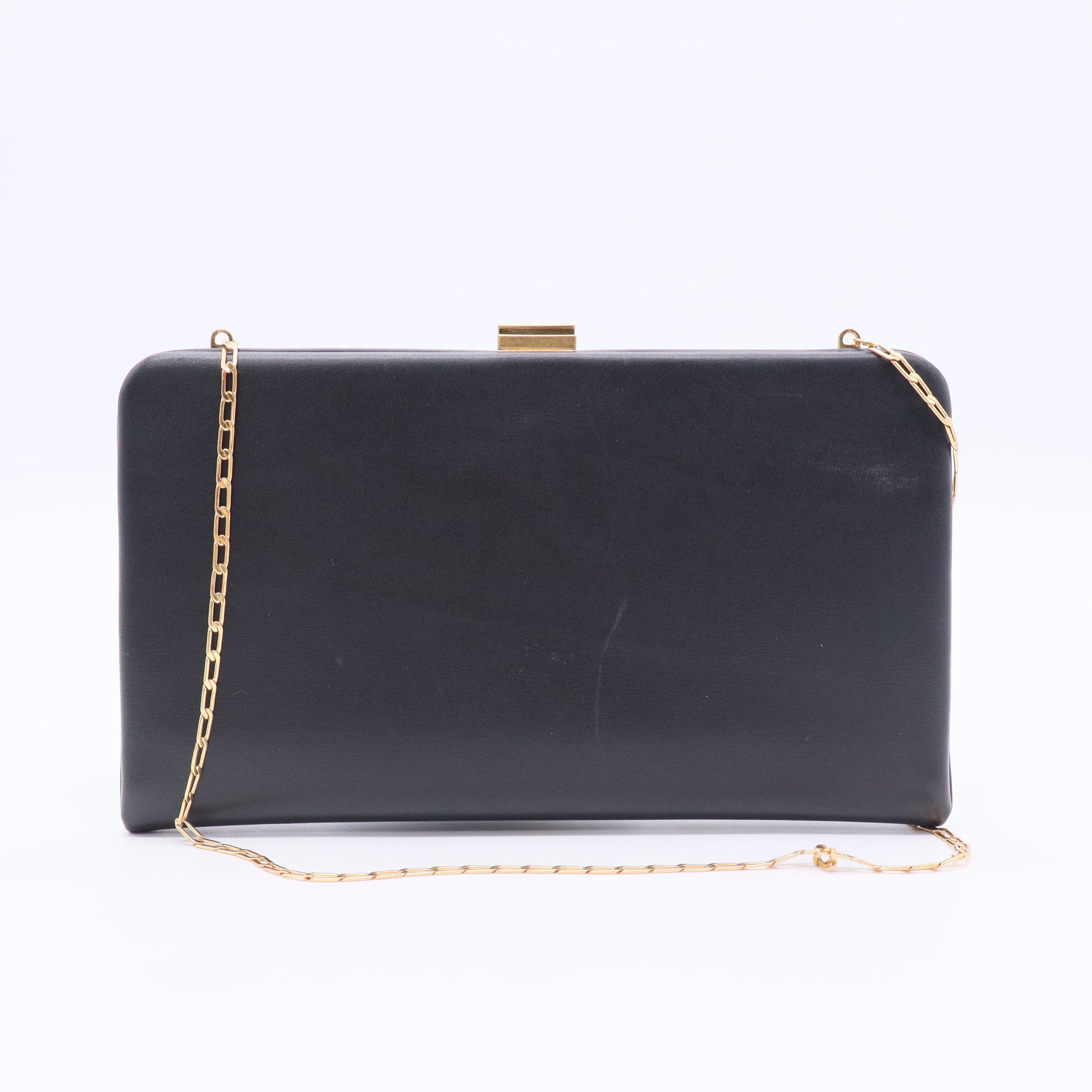 Céline Large Clasp Wallet on Chain/Clutch Twins W20446