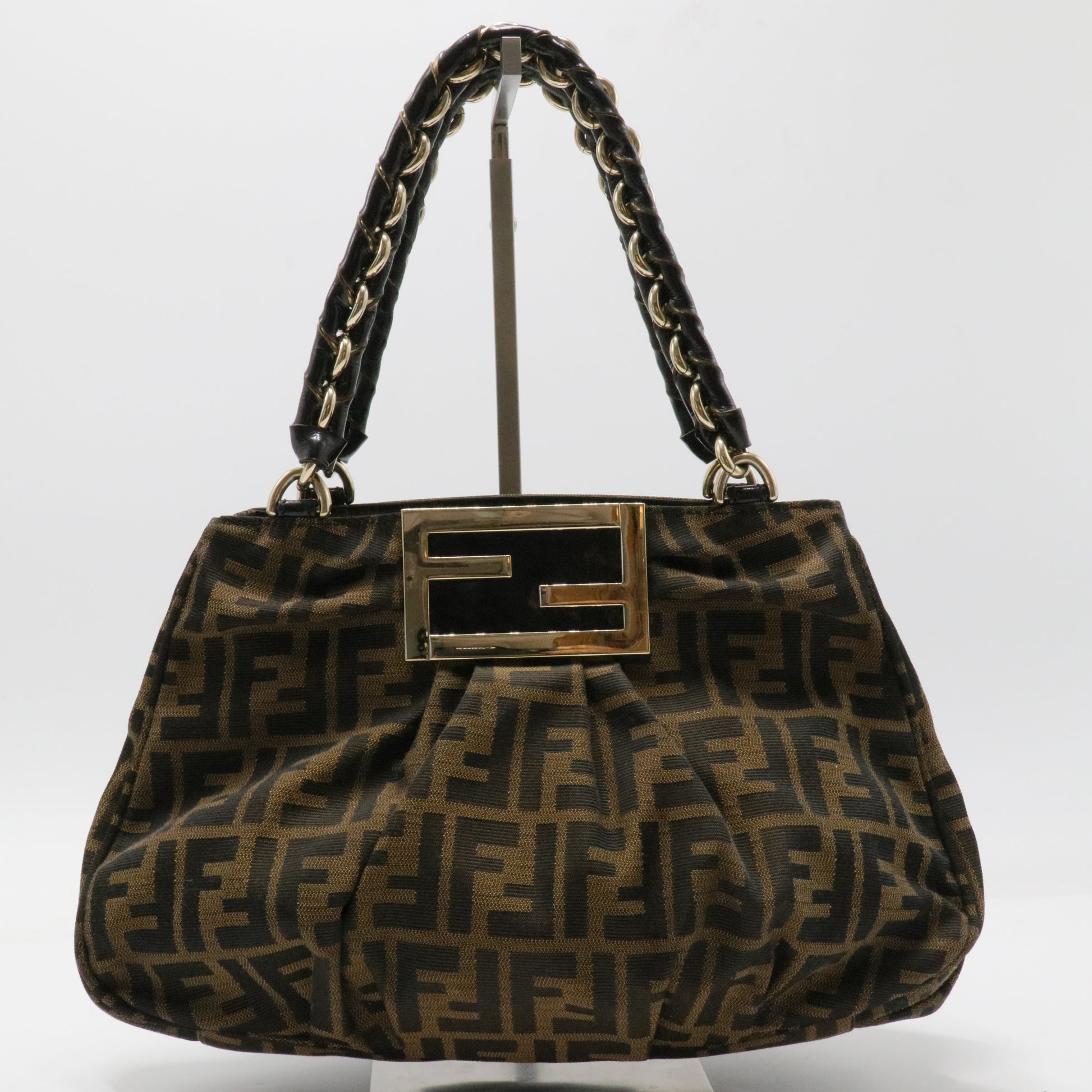 Mia Tote Metallic Zucca Canvas Small