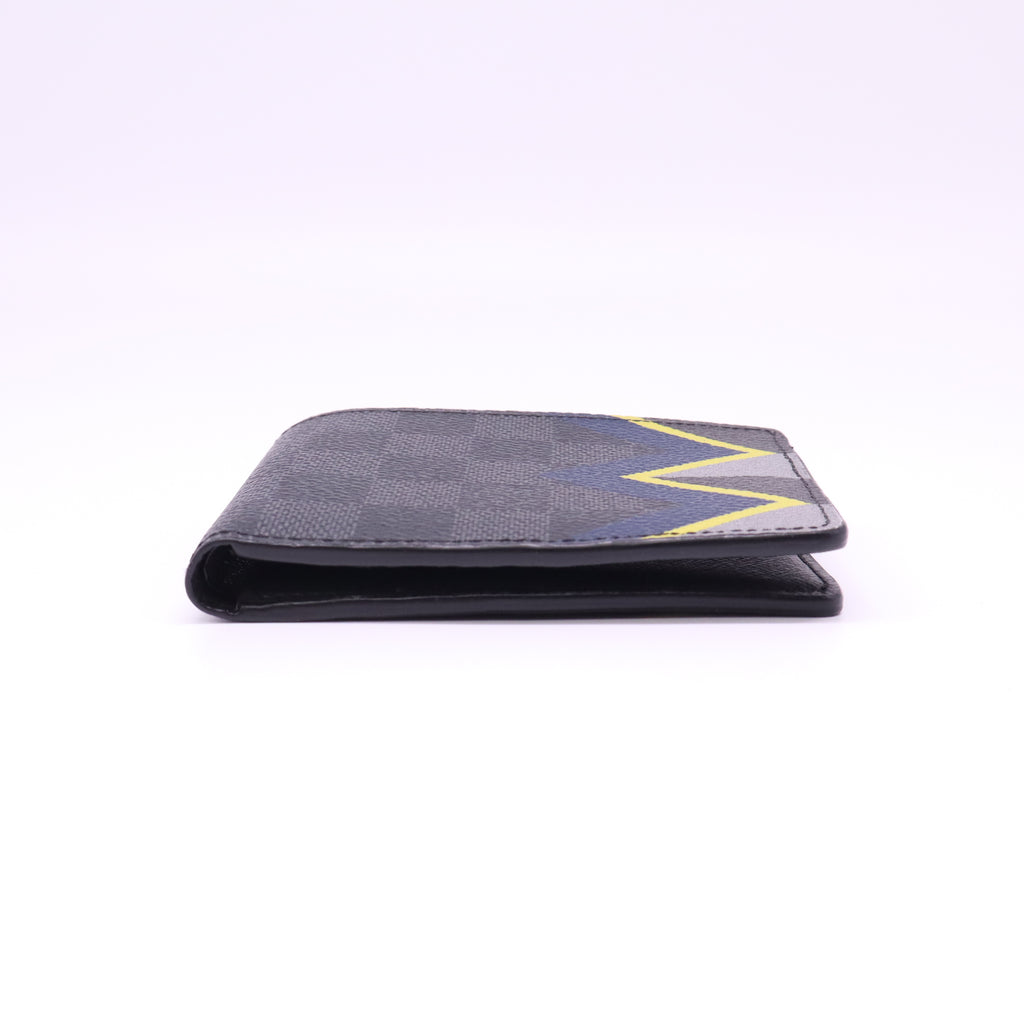 Louis Vuitton Damier Graphite Karakoram Slender Wallet W21884