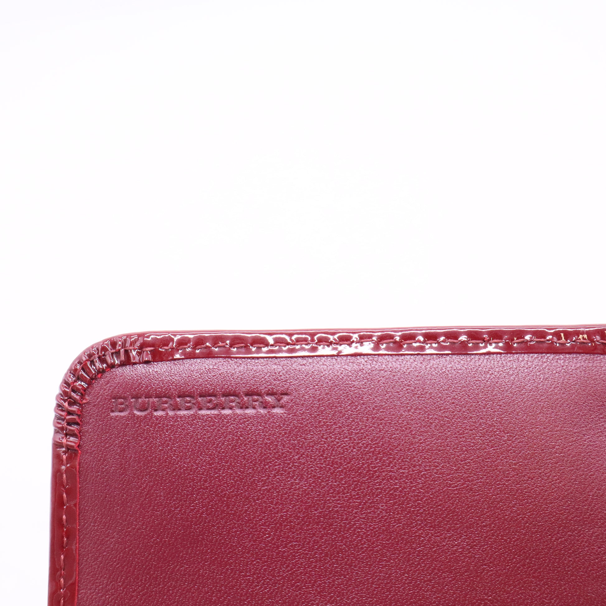 Rasberry Nova Check PVC Penrose Continental Wallet