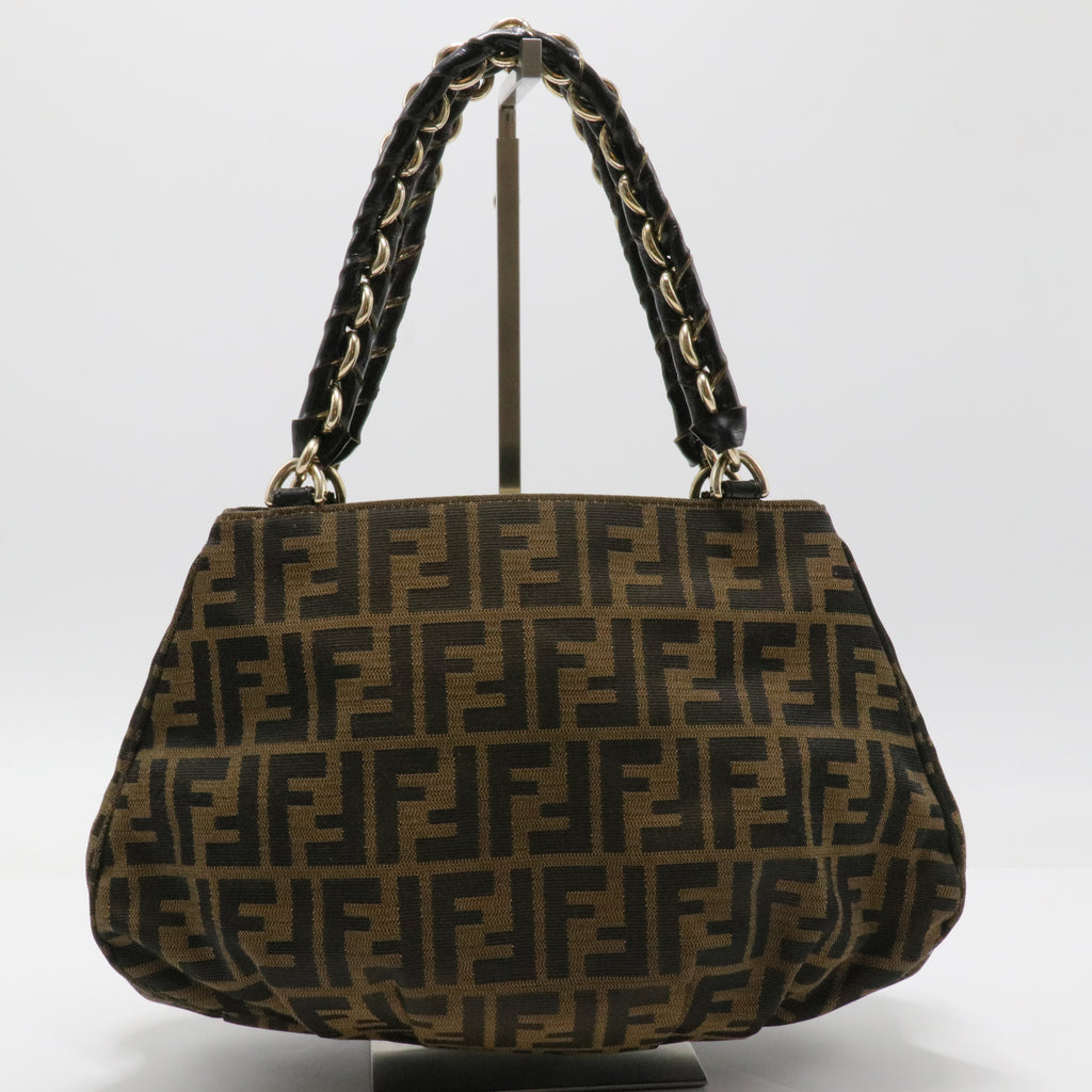 Mia Tote Metallic Zucca Canvas Small