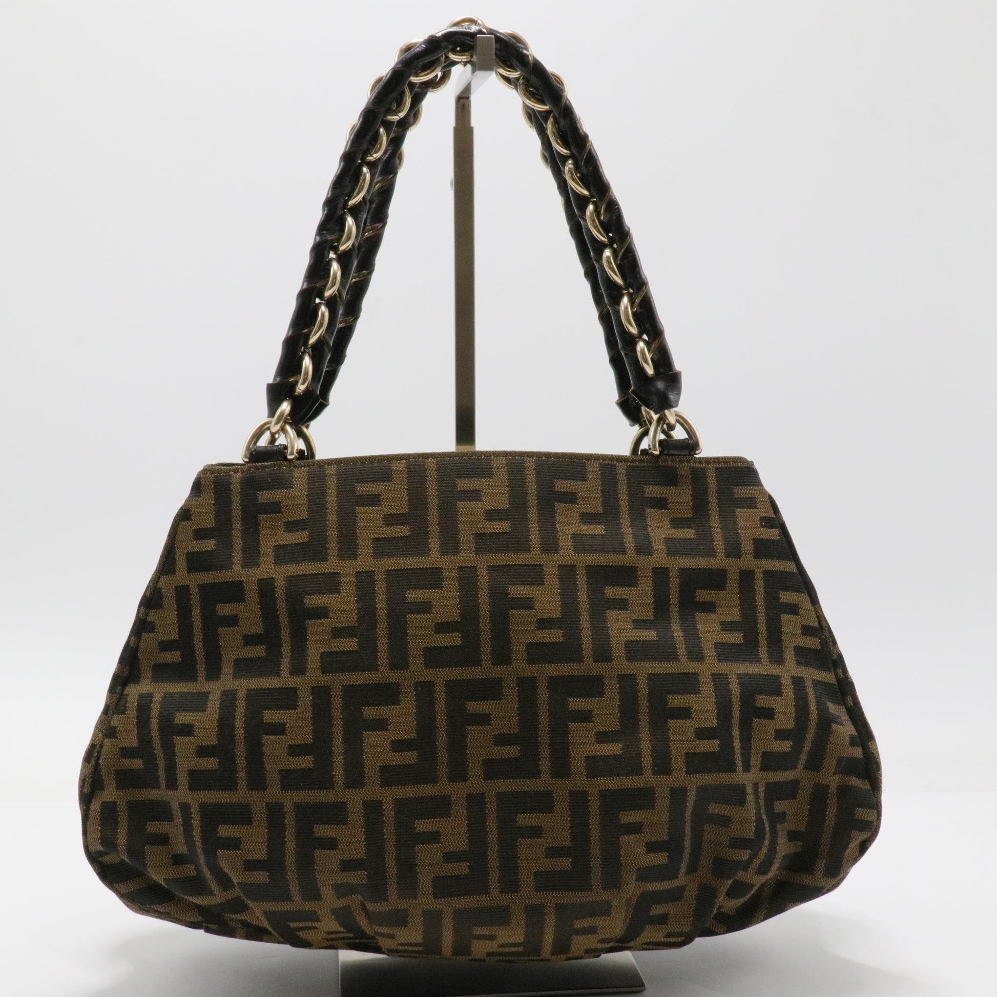 Mia Tote Metallic Zucca Canvas Small