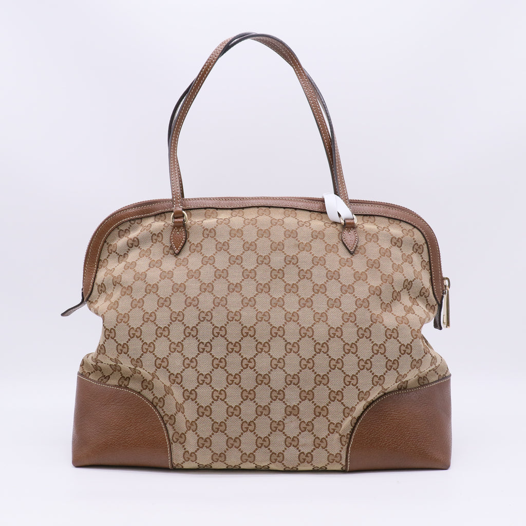 Gucci GG Canvas Bree Dome Tote Bag B23105