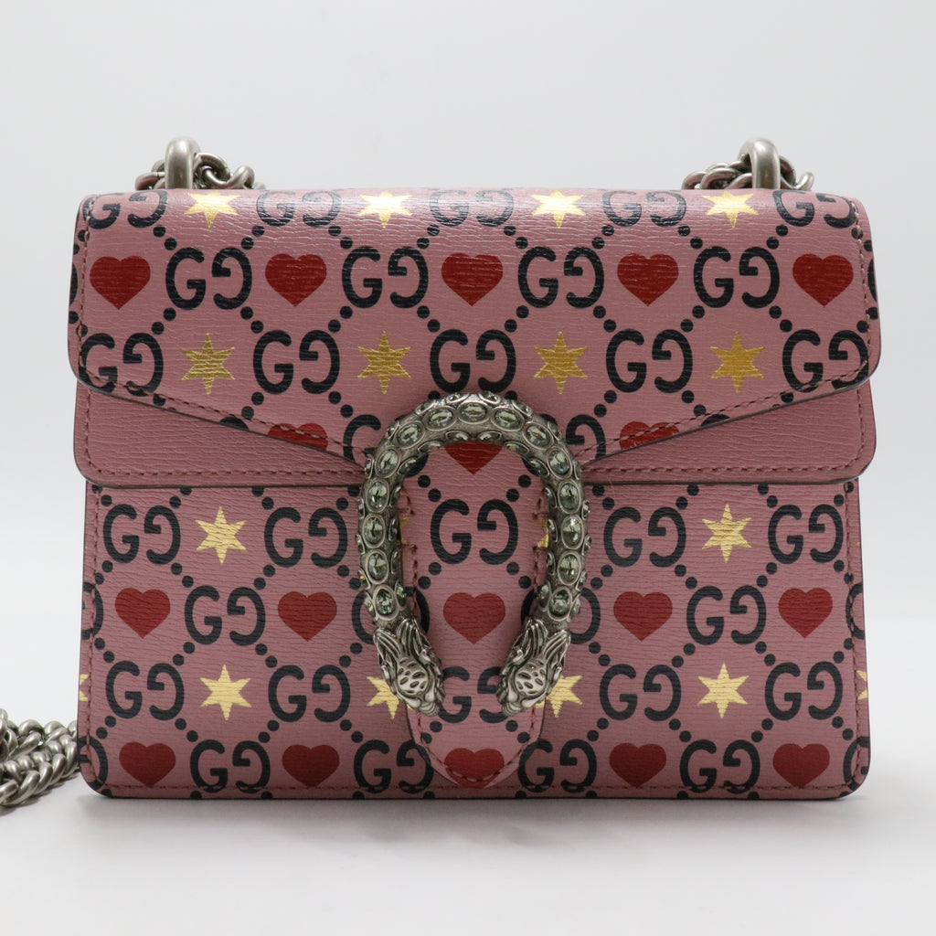 Calfskin Valentine&#039;s Day Exclusive Mini Dionysus Shoulder Bag