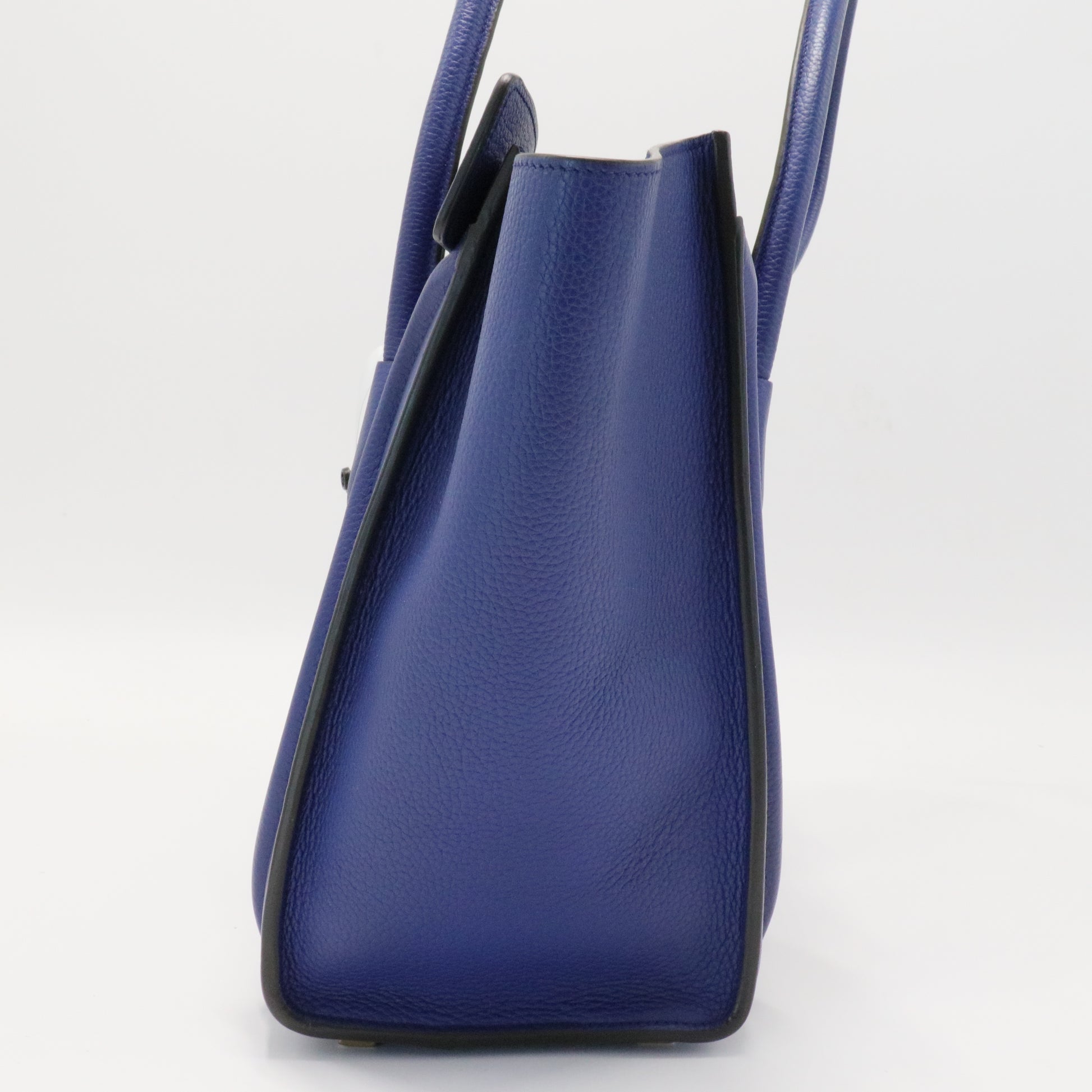 Luggage Bag Grainy Leather Micro