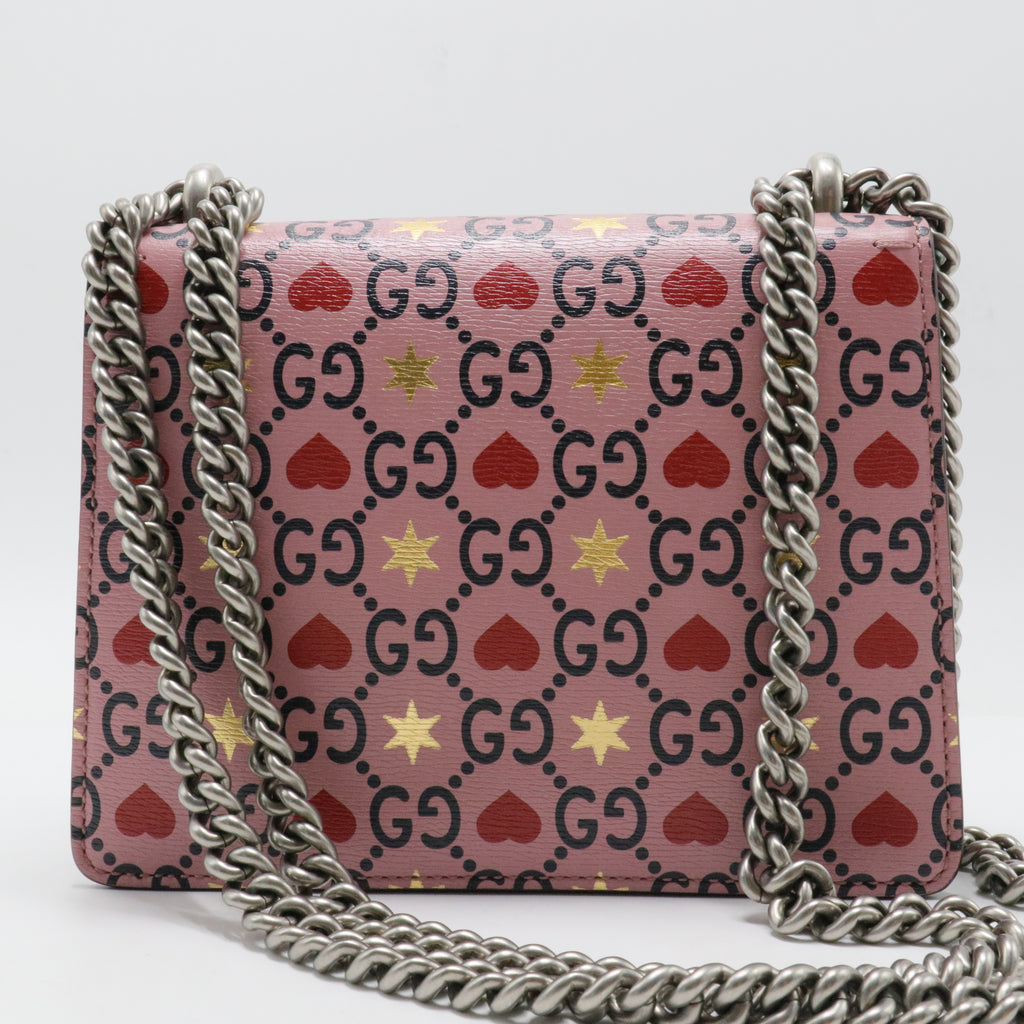 Calfskin Valentine&#039;s Day Exclusive Mini Dionysus Shoulder Bag