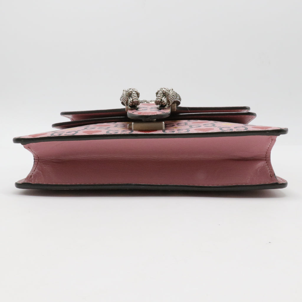 Calfskin Valentine&#039;s Day Exclusive Mini Dionysus Shoulder Bag