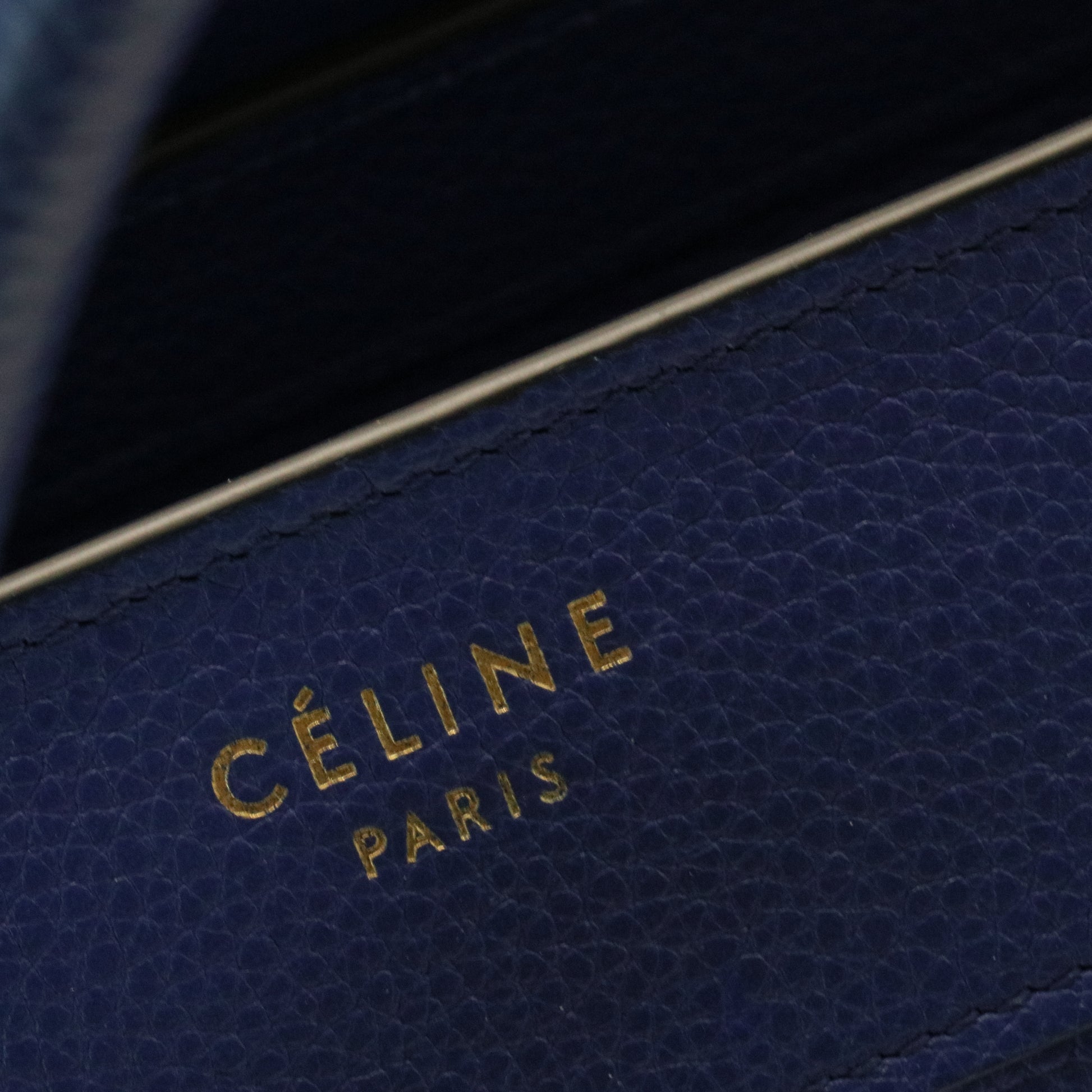 Luggage Bag Grainy Leather Micro