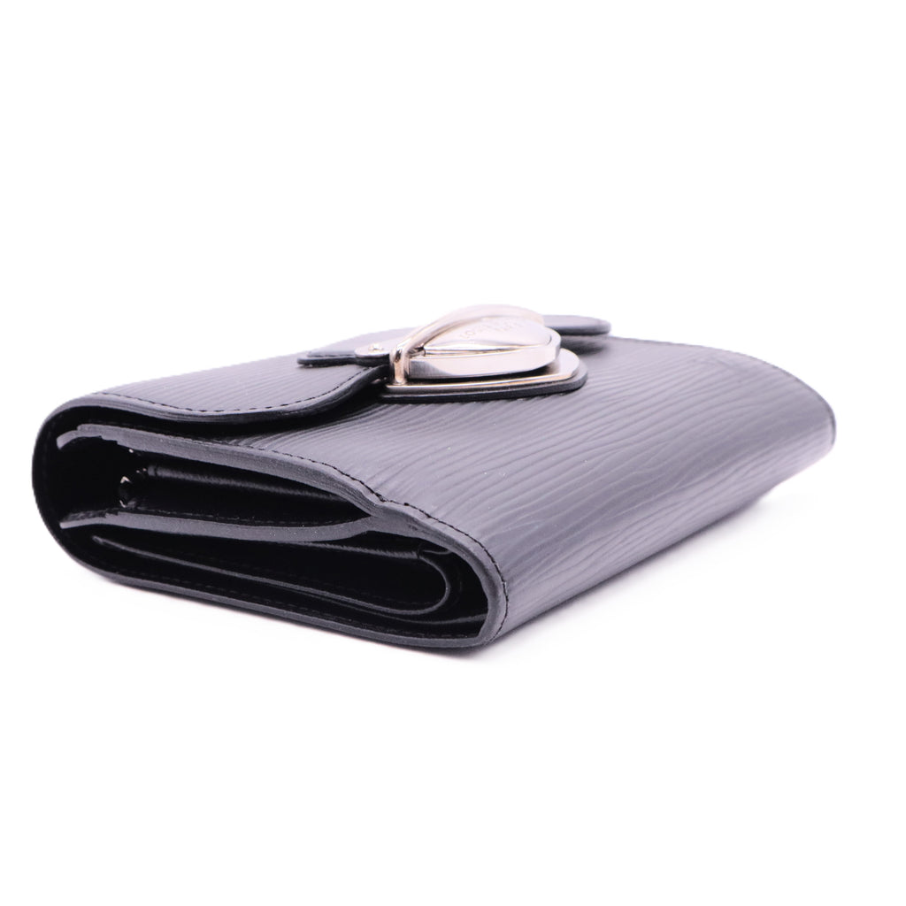Black Electric Epi Leather Joey Wallet