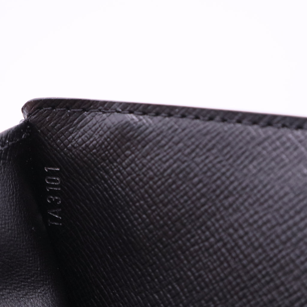 Black Electric Epi Leather Joey Wallet