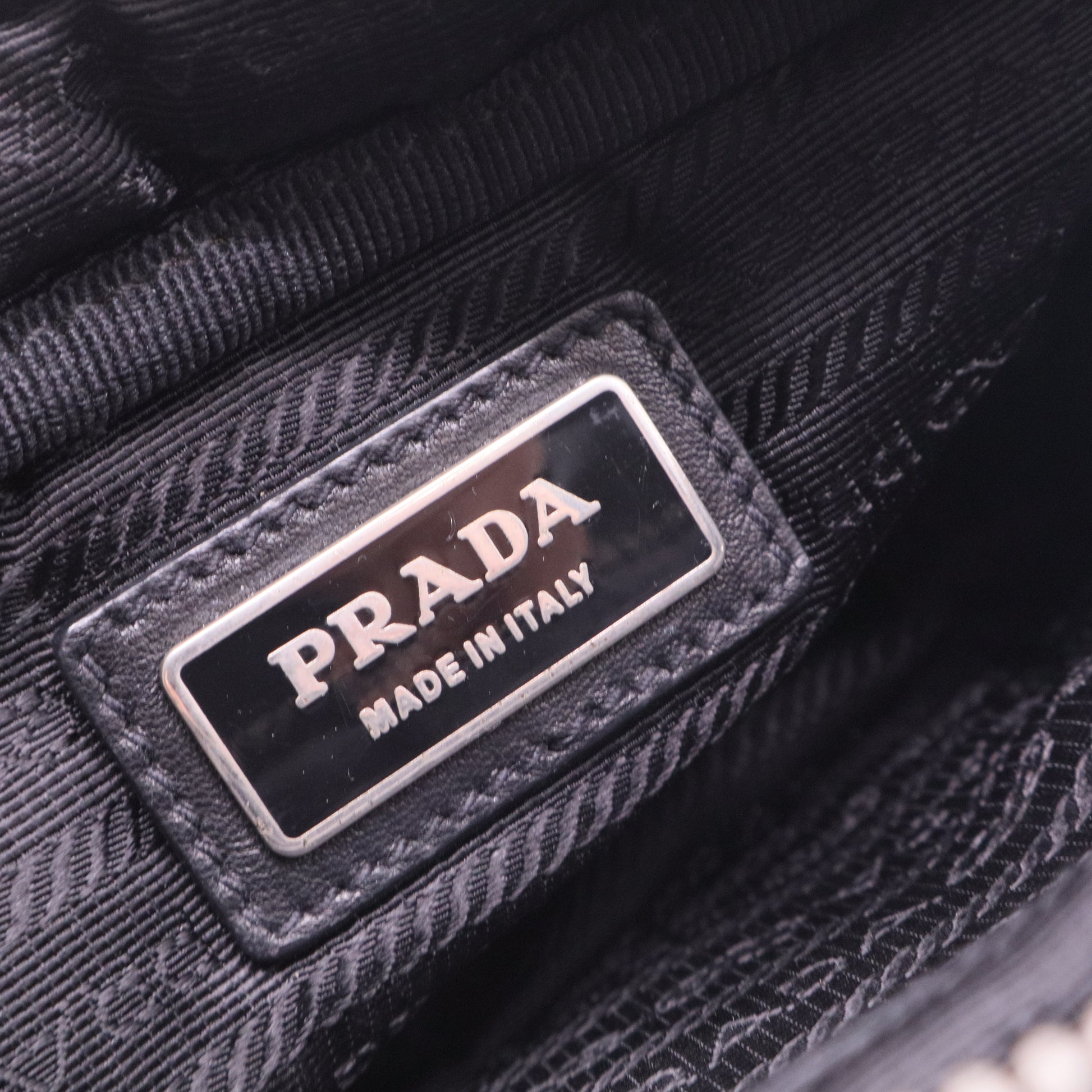 Bow Camera Crossbody Bag Tessuto Small