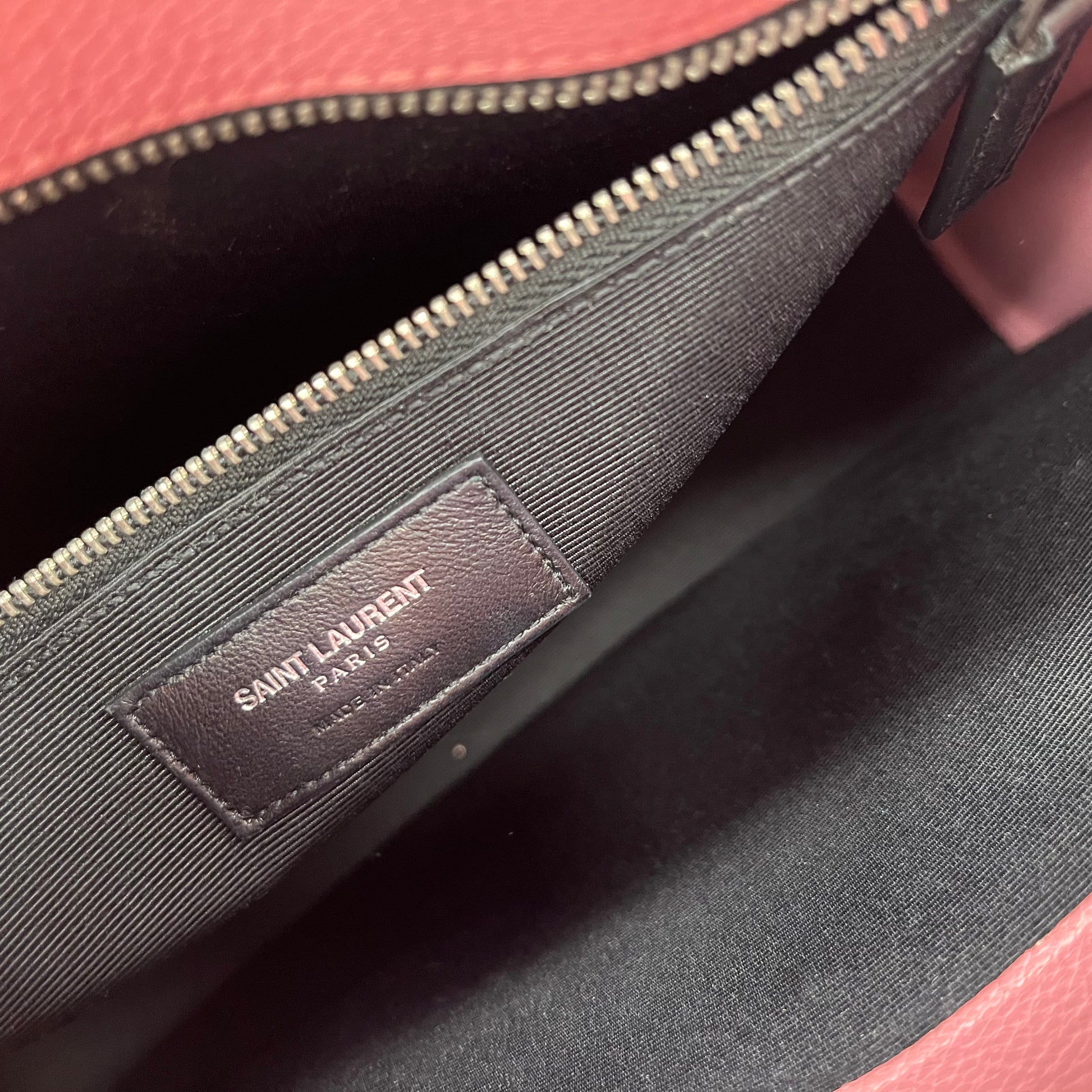 Grained Calfskin Baby Sac De Jour twins
