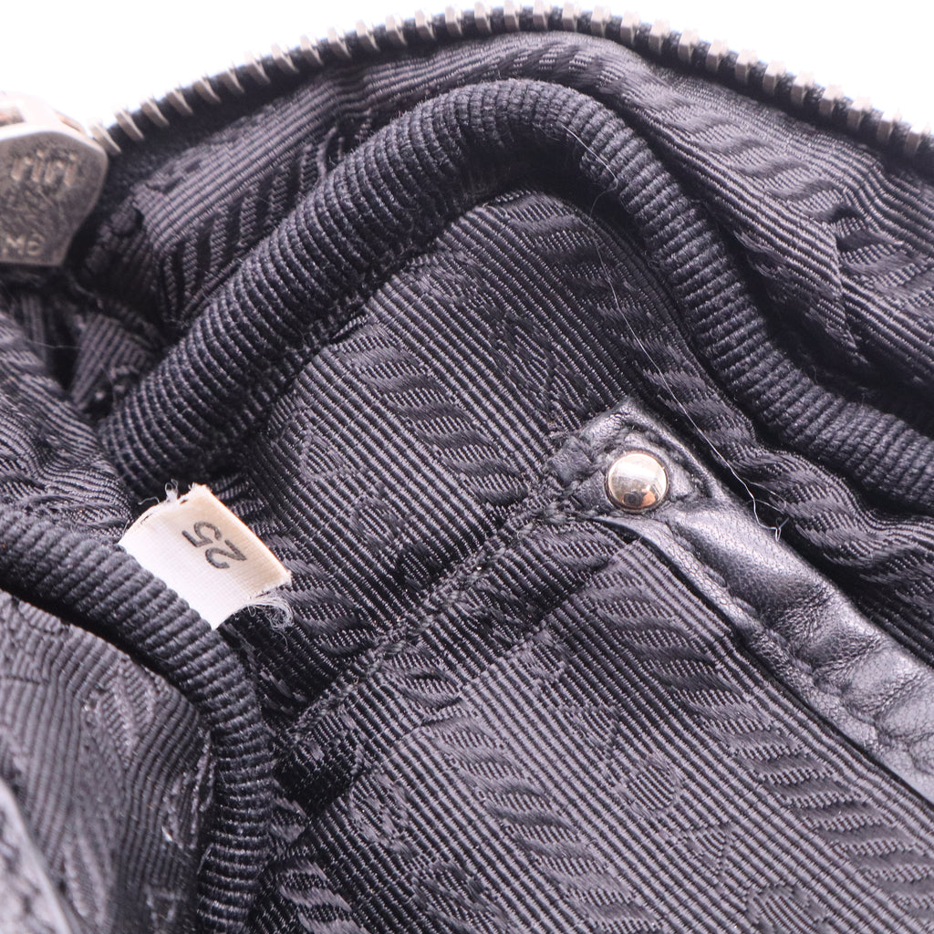 Bow Camera Crossbody Bag Tessuto Small