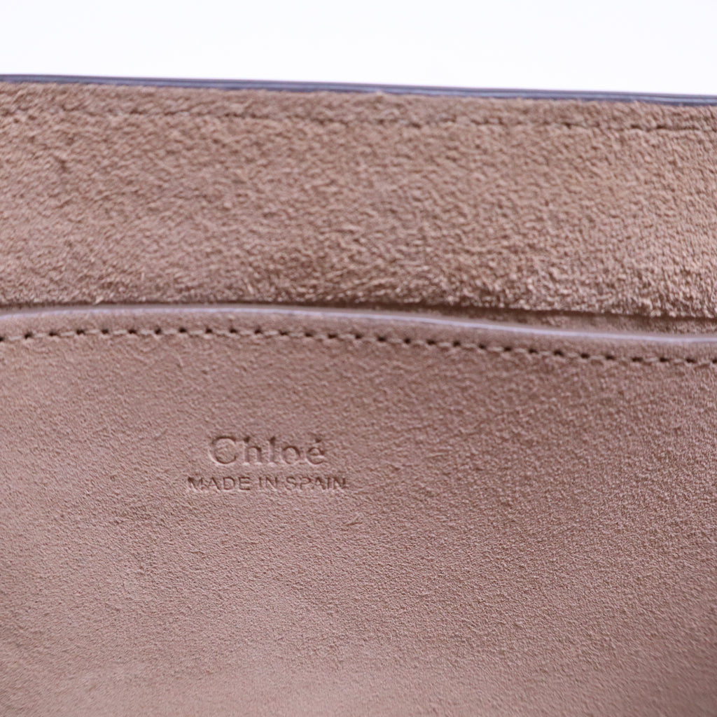 Suede Calfskin Small Faye Shoulder Bag Cloudy Blue B21133