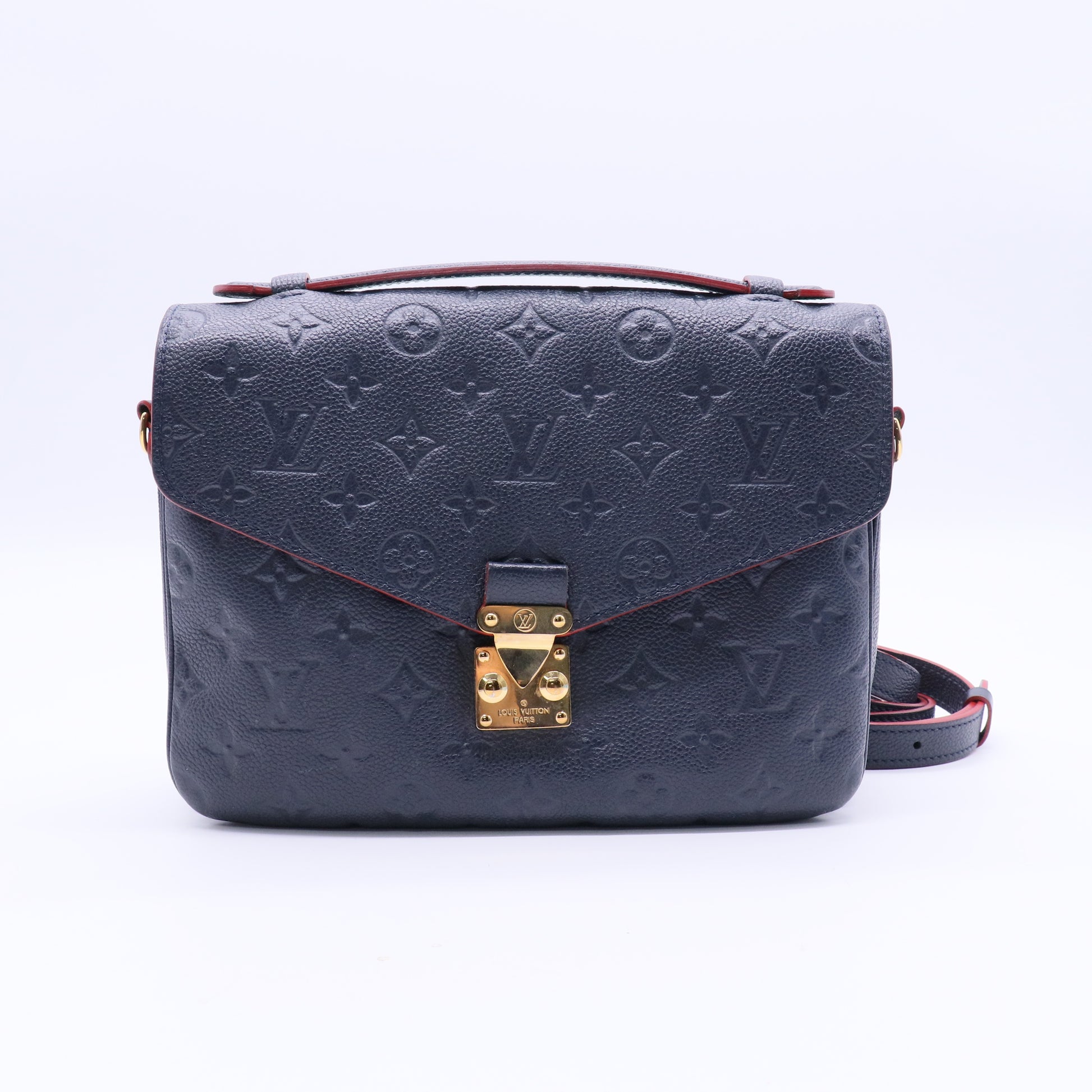 Louis Vuitton Pochette Metis Monogram Empreinte Leather Twins
