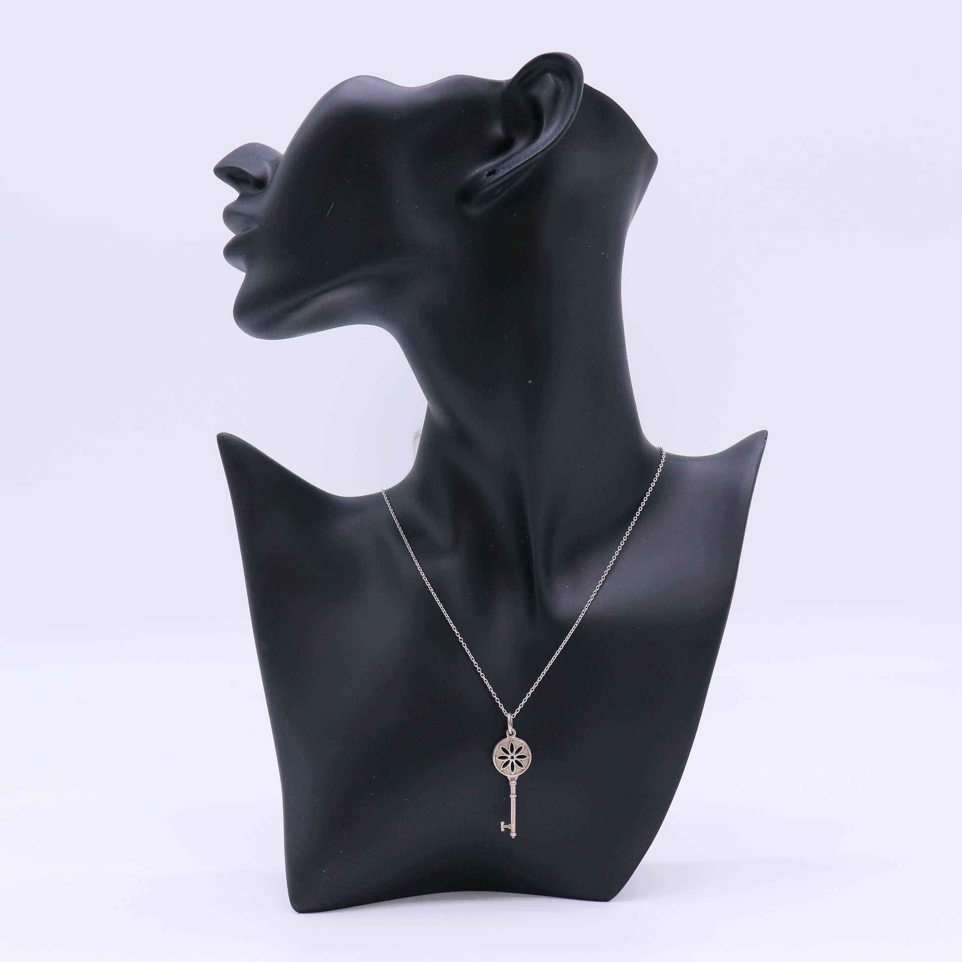 Tiffany & Co. Daisy Key Pendant Necklace W22123