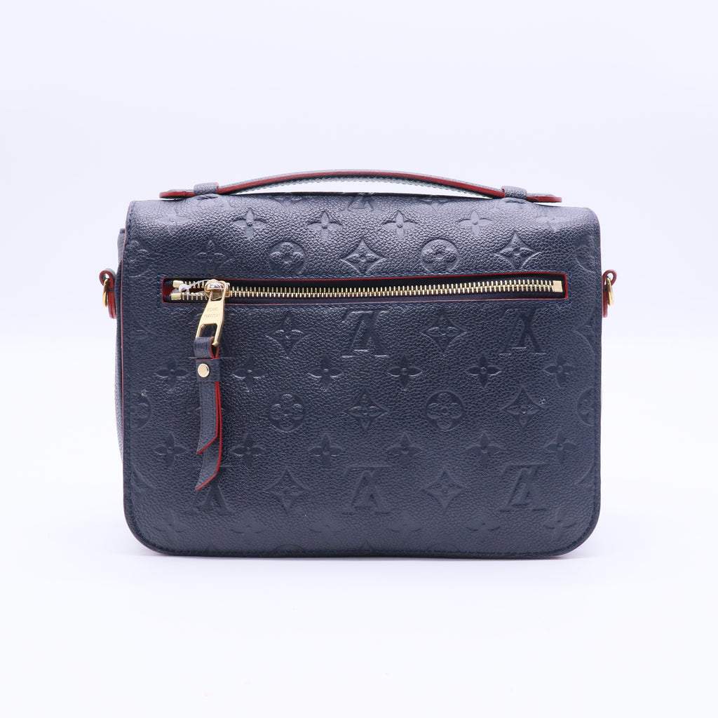 Louis Vuitton Pochette Metis Monogram Empreinte Leather Twins