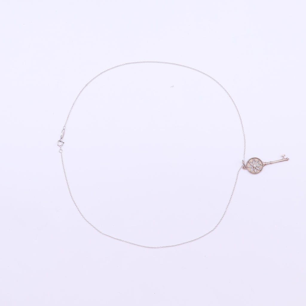 Tiffany & Co. Daisy Key Pendant Necklace W22123