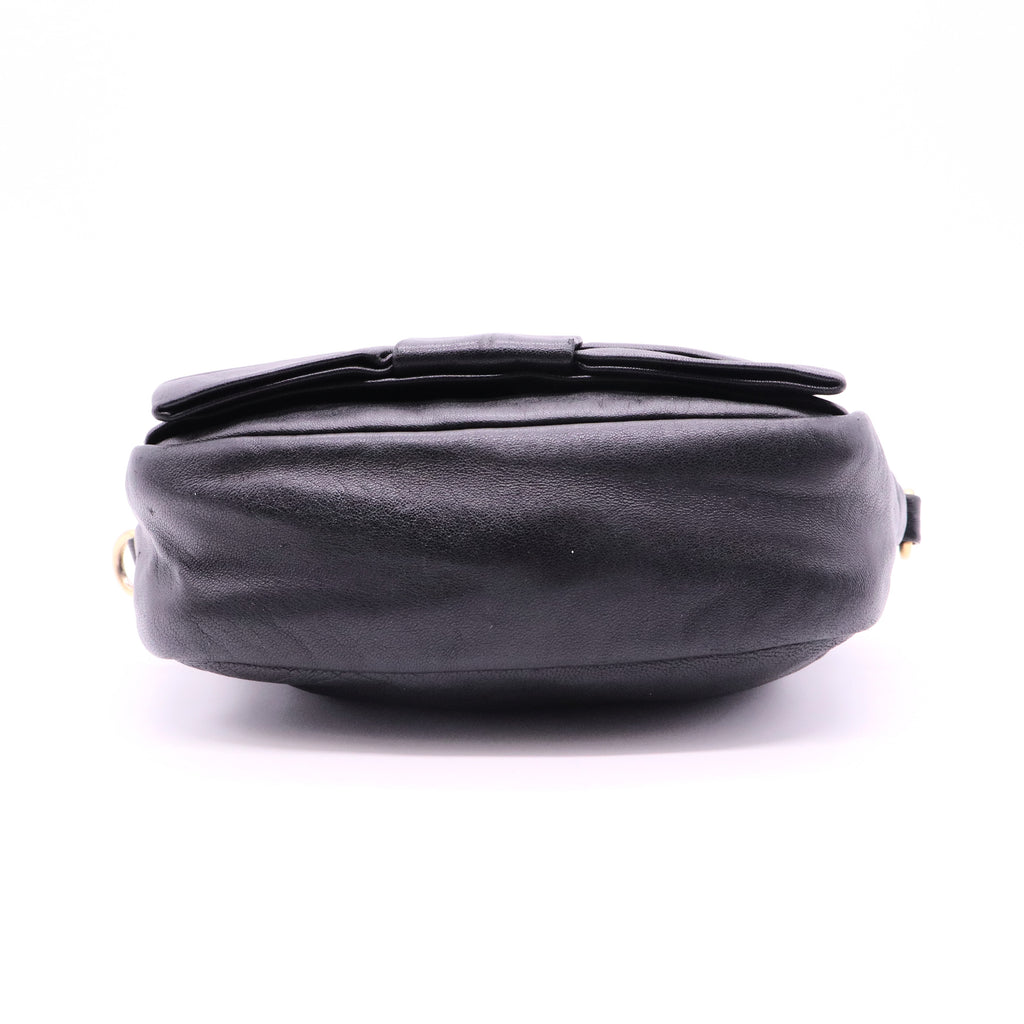 Bow Camera Crossbody Bag Tessuto Small