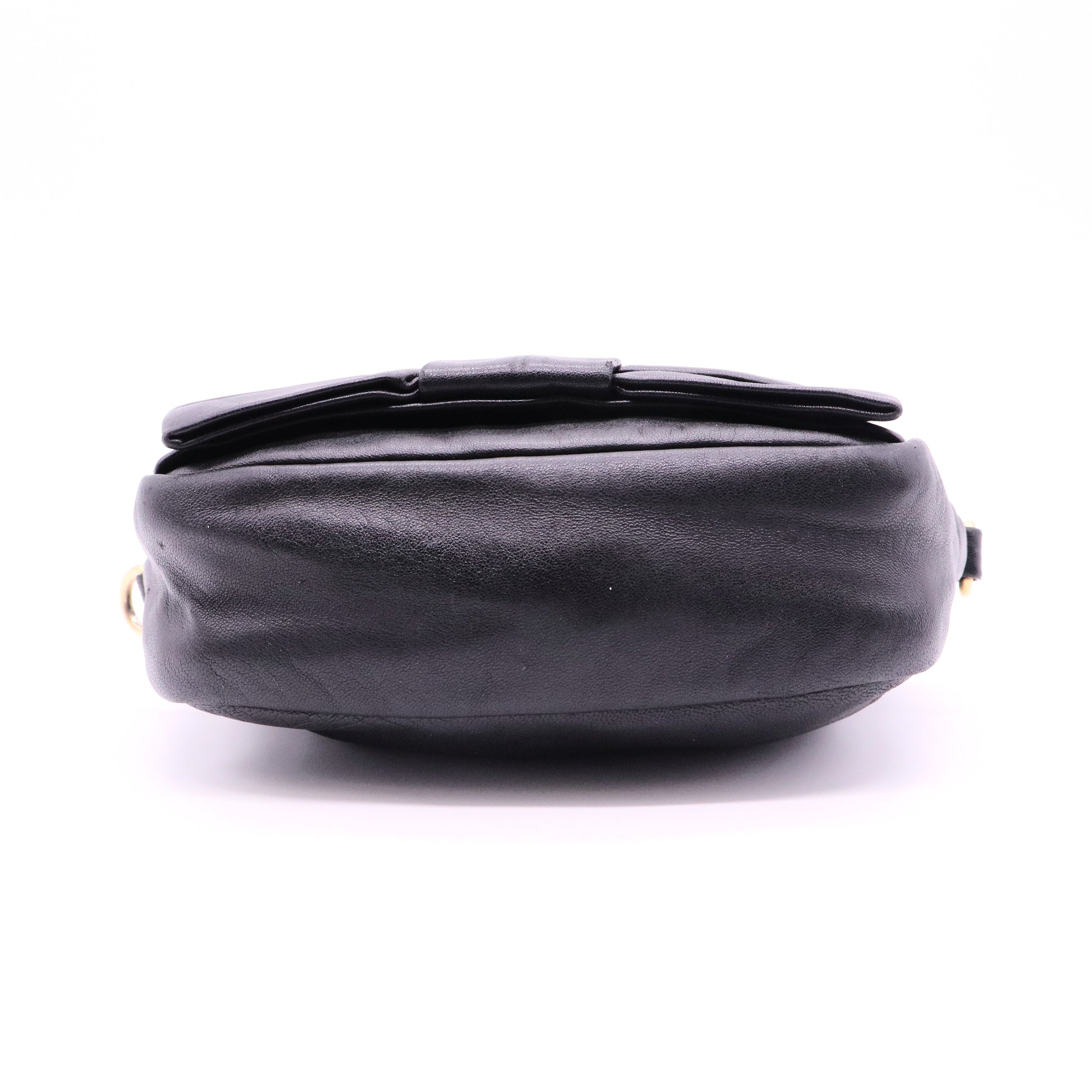 Bow Camera Crossbody Bag Tessuto Small