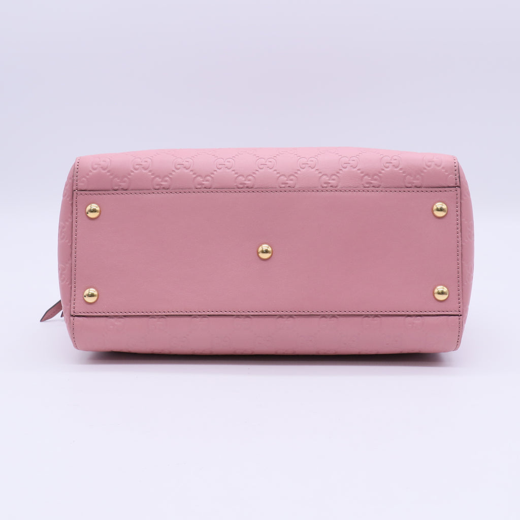 Boston leather handbag B21174