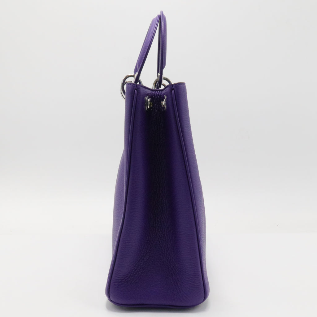 Diorissimo Tote Pebbled Leather Large