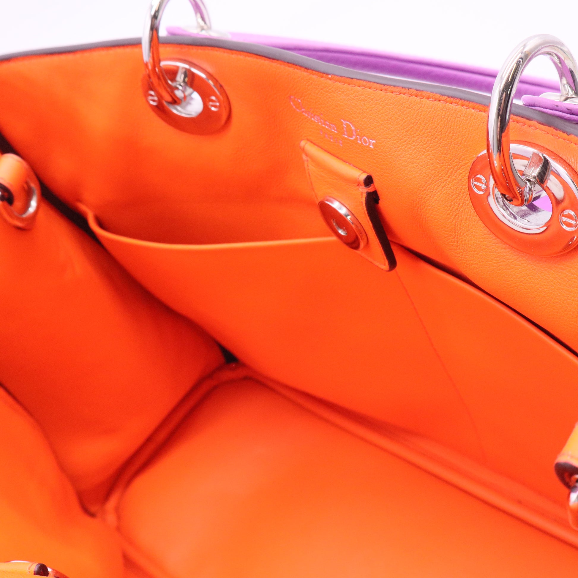 Diorissimo Tote Pebbled Leather Medium