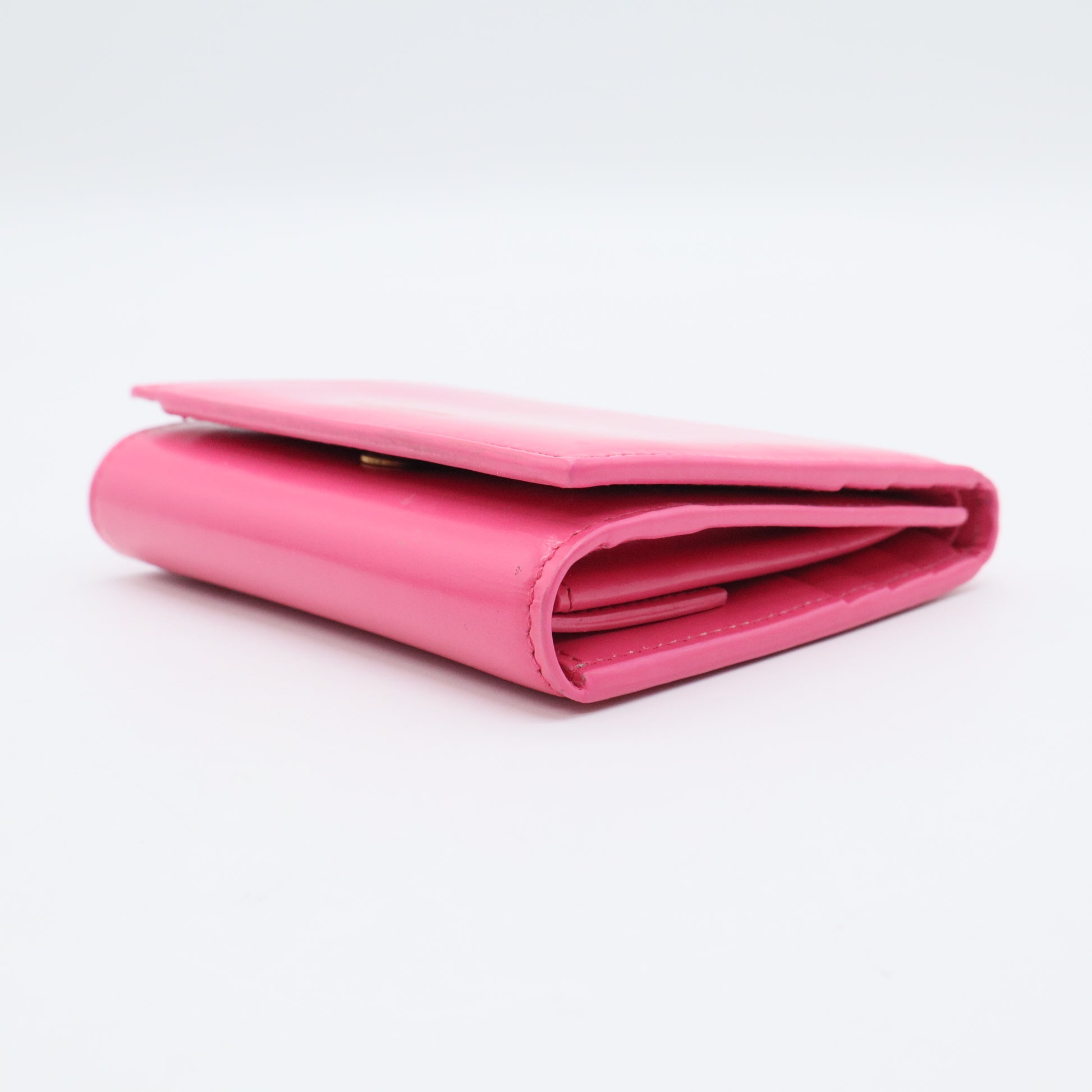 2014 Leather Compact Wallet W20384