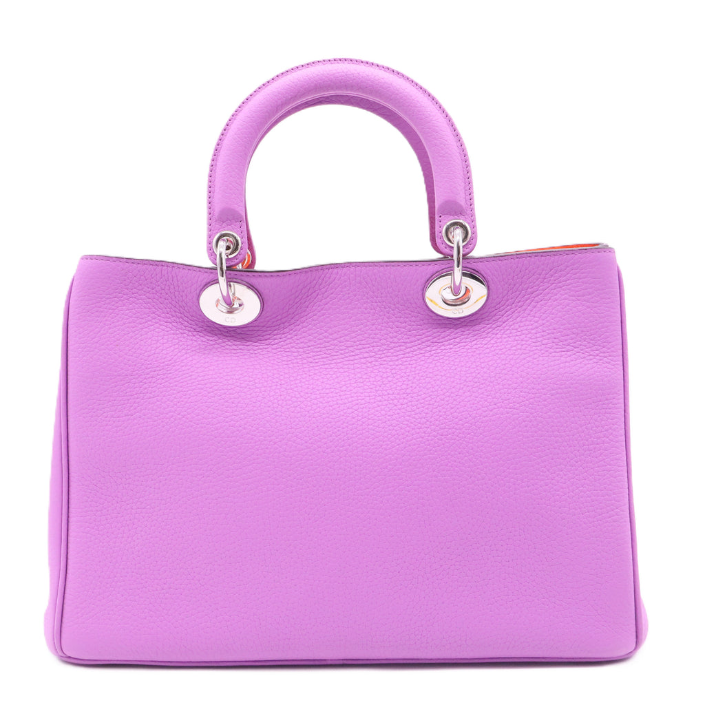 Diorissimo Tote Pebbled Leather Medium