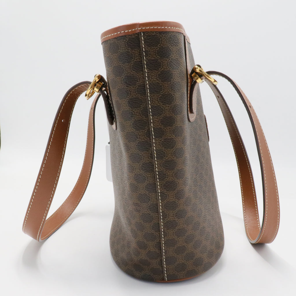 Triomphe Tote Bag Leather Small