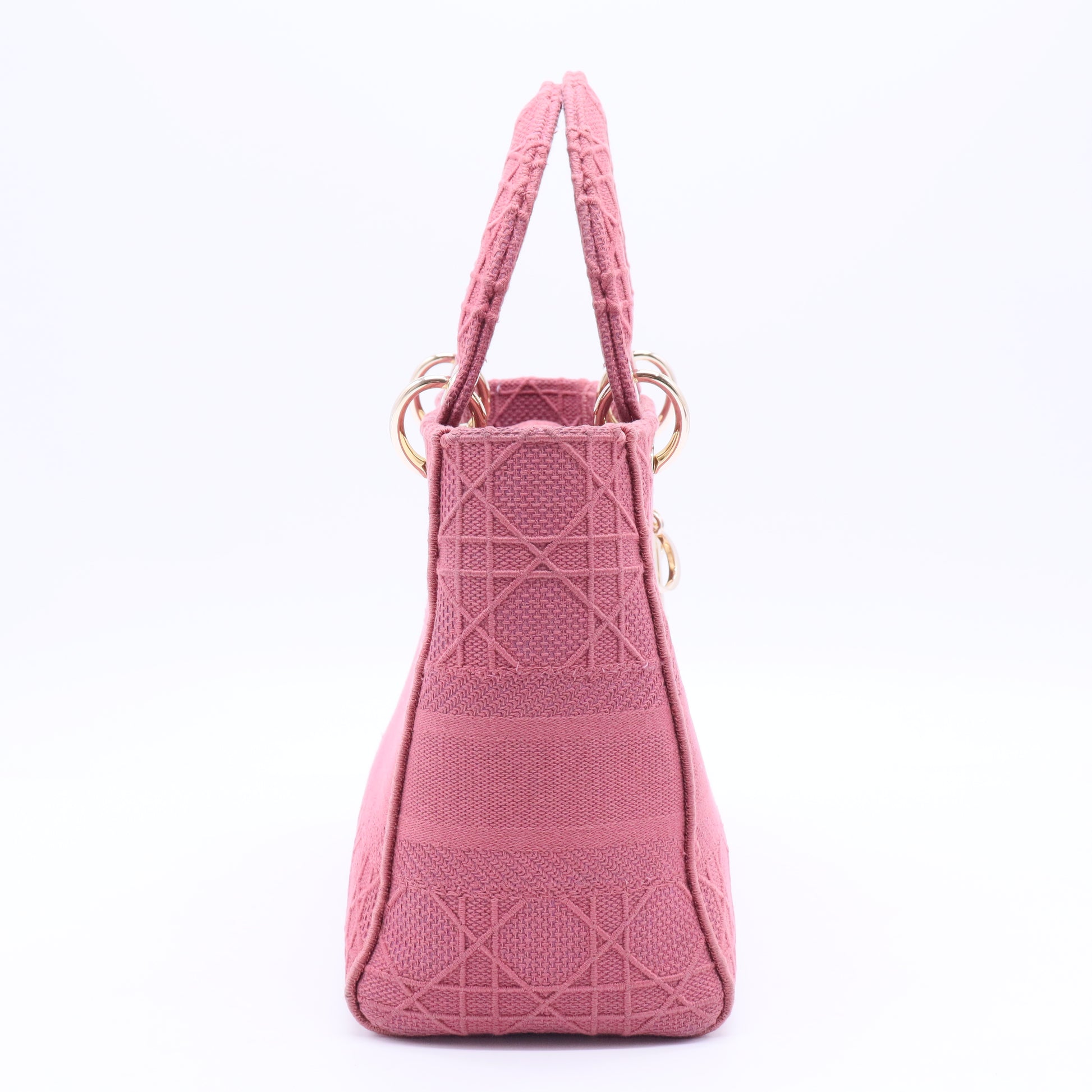 Borsa Dior Lady D-Lite rossa Rosso