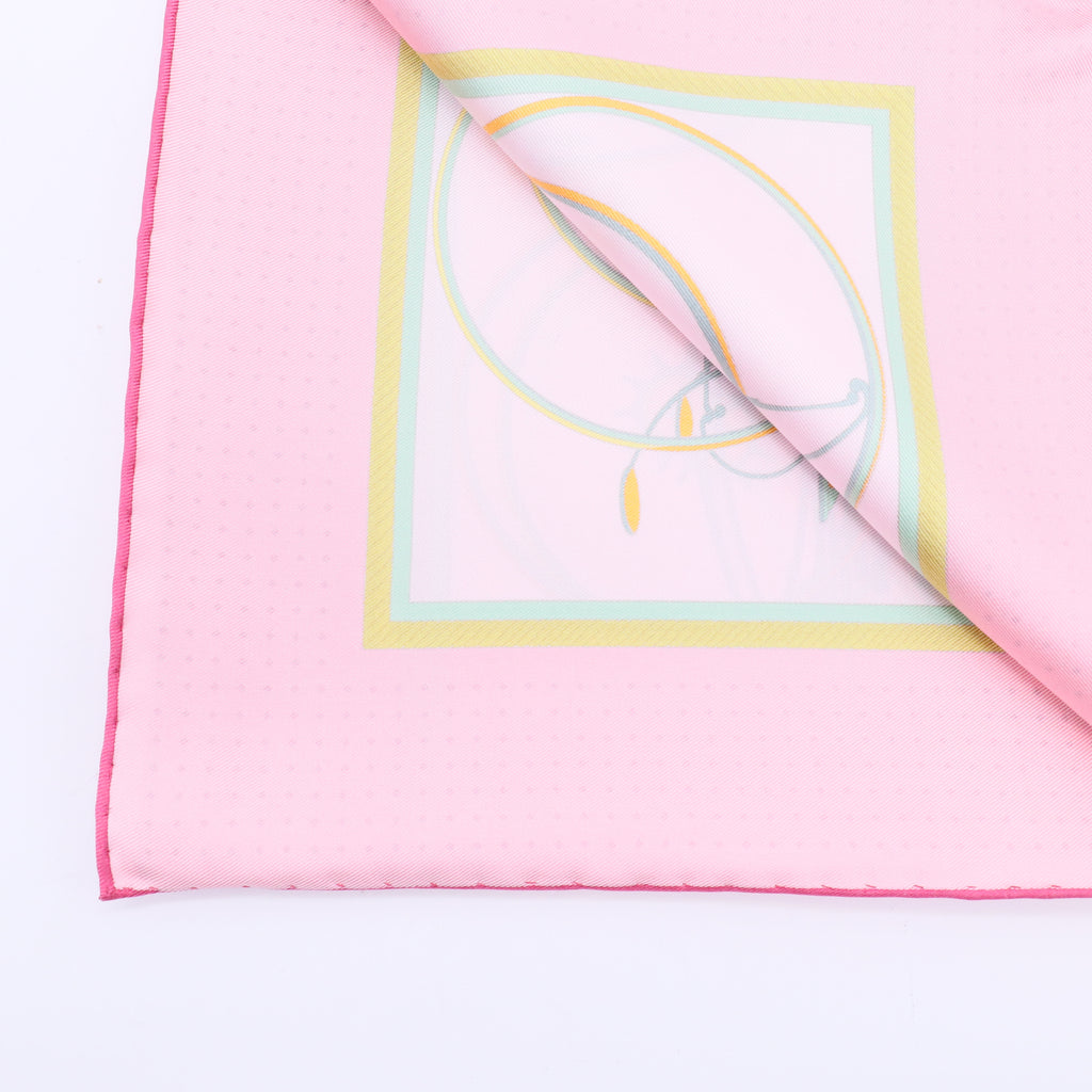 Les Voitures a Transformation Silk Scarf twins LDJ2444