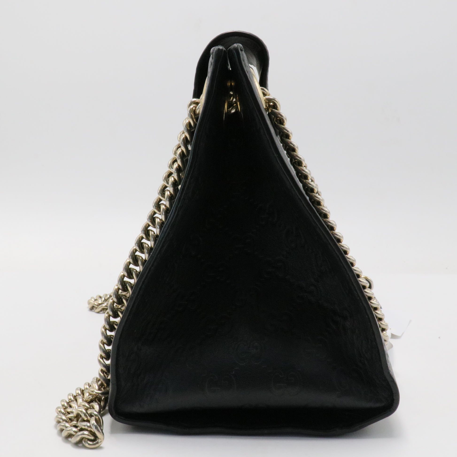 Guccissima Large Emily Chain Shoulder Bag Black