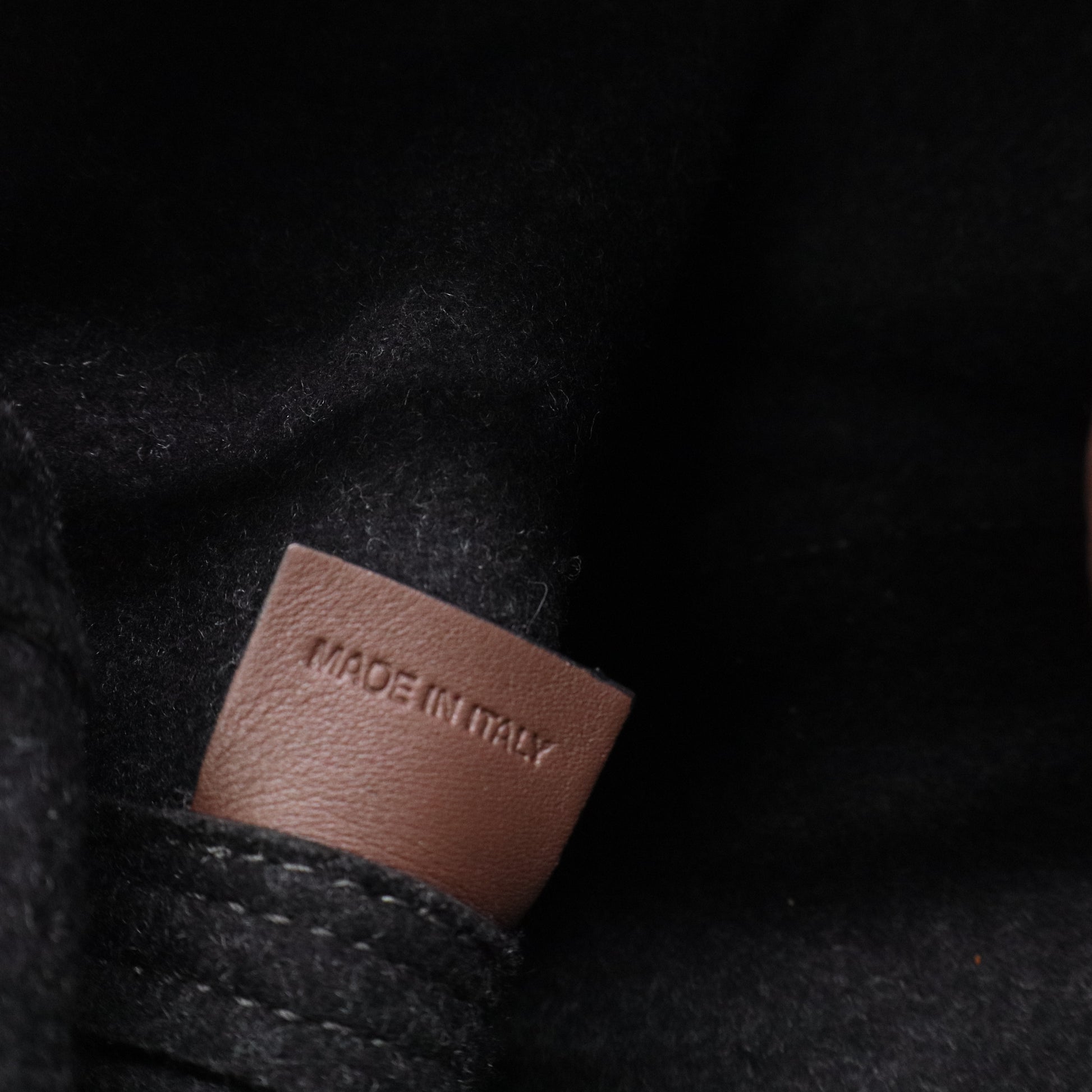 Marni Brown Leather Pannier Bucket Bag B20551