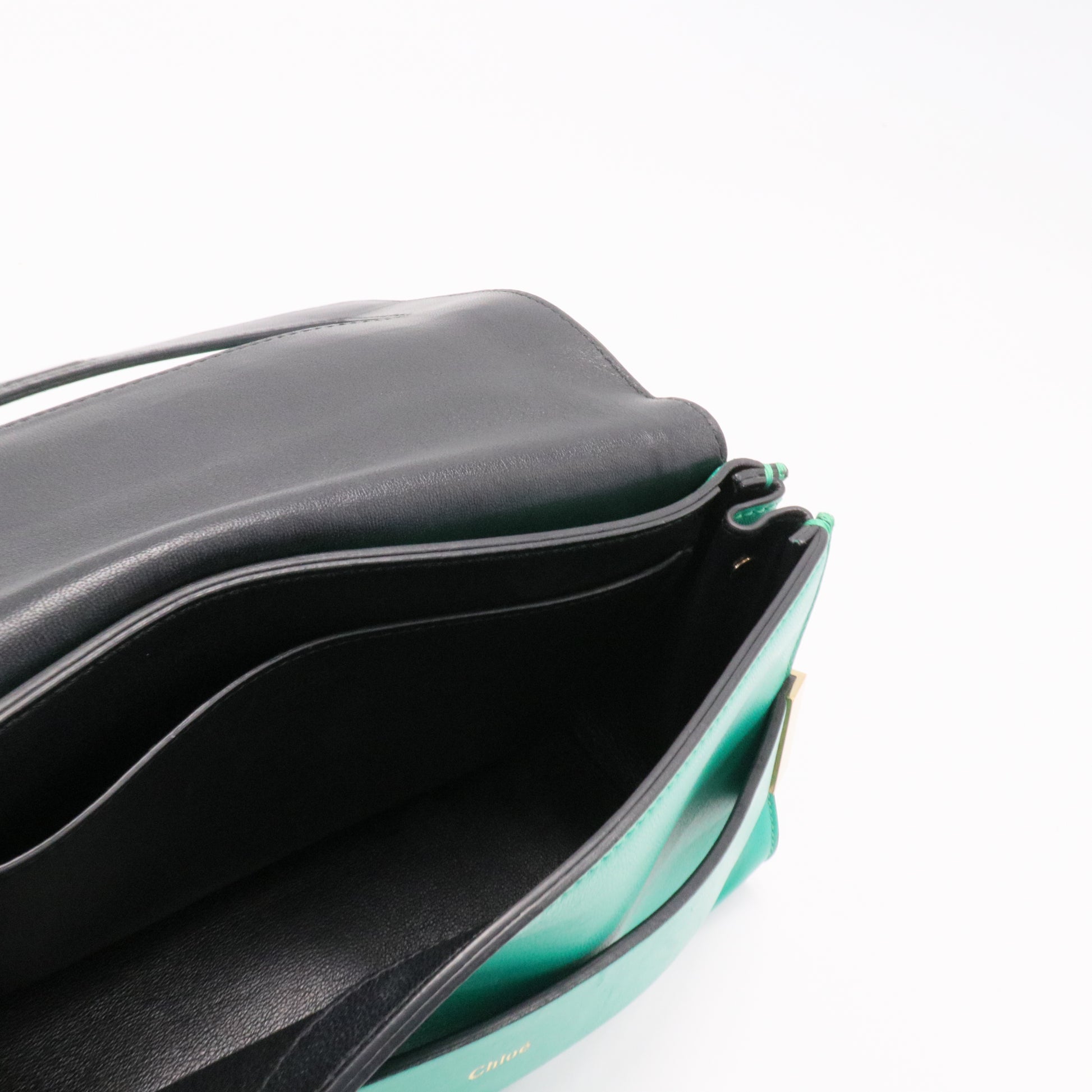 Elle Chain Clutch Python Medium