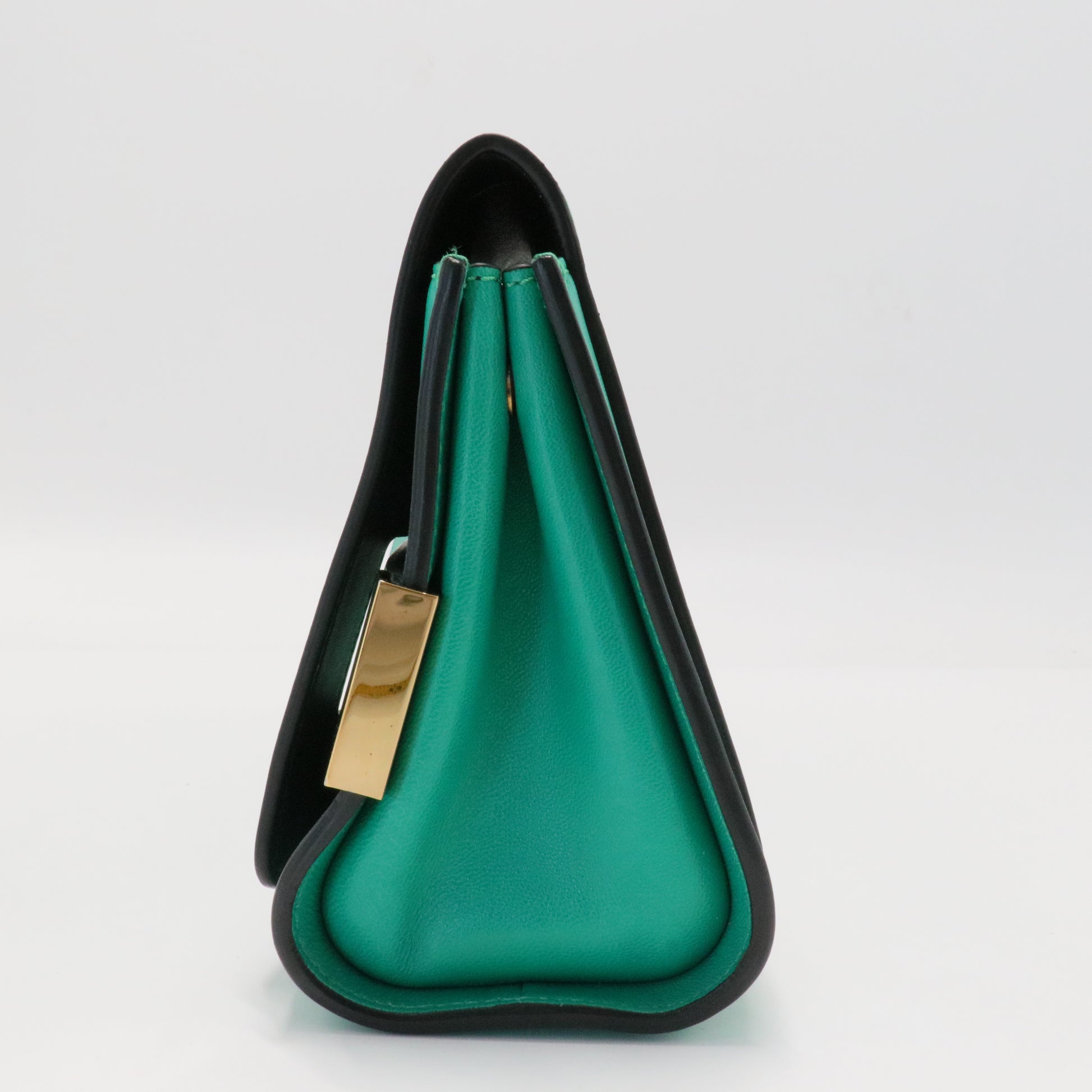 Elle Chain Clutch Python Medium